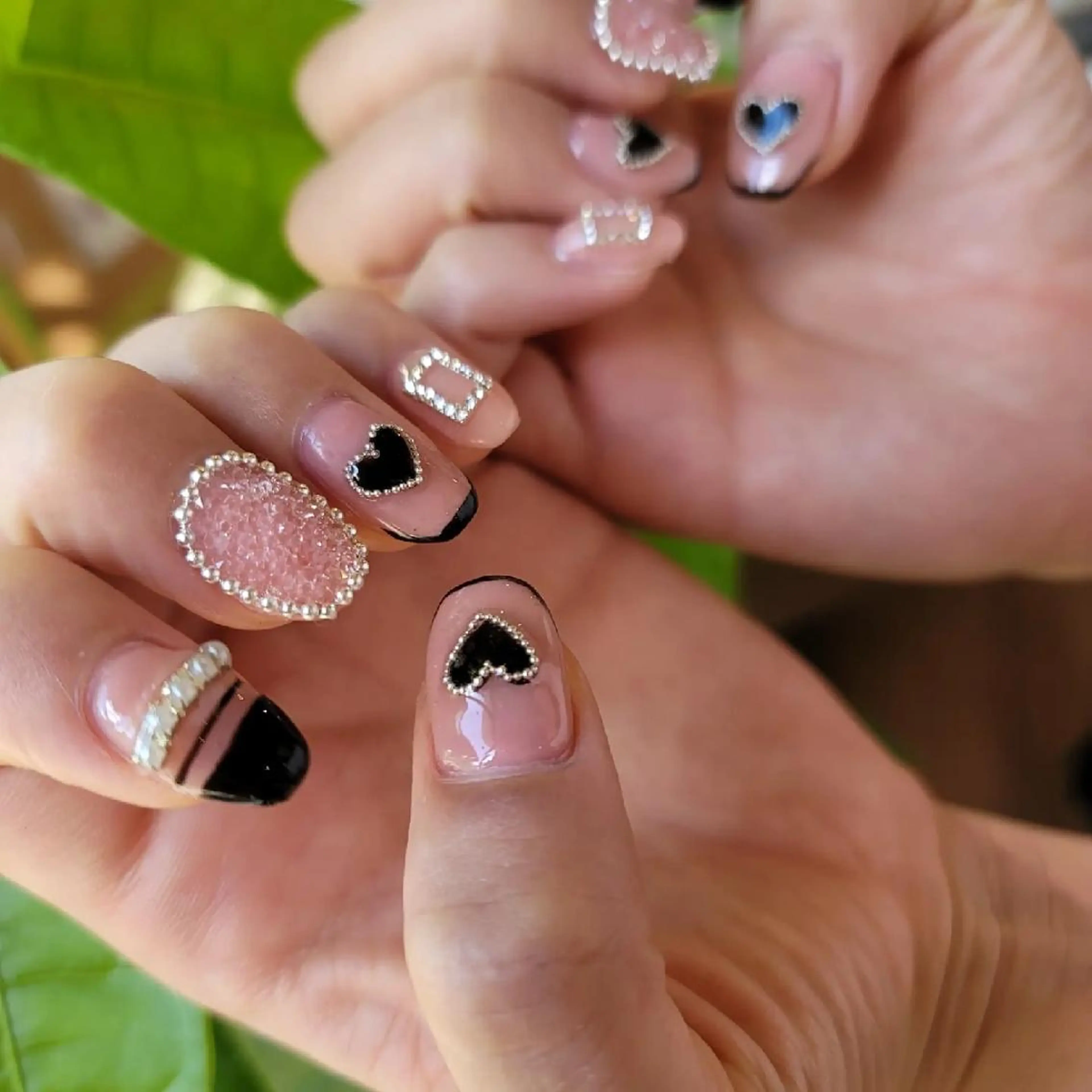 ネイル アートネイル ハンドネイル へなちょこ ネイリストのネイルデザイン