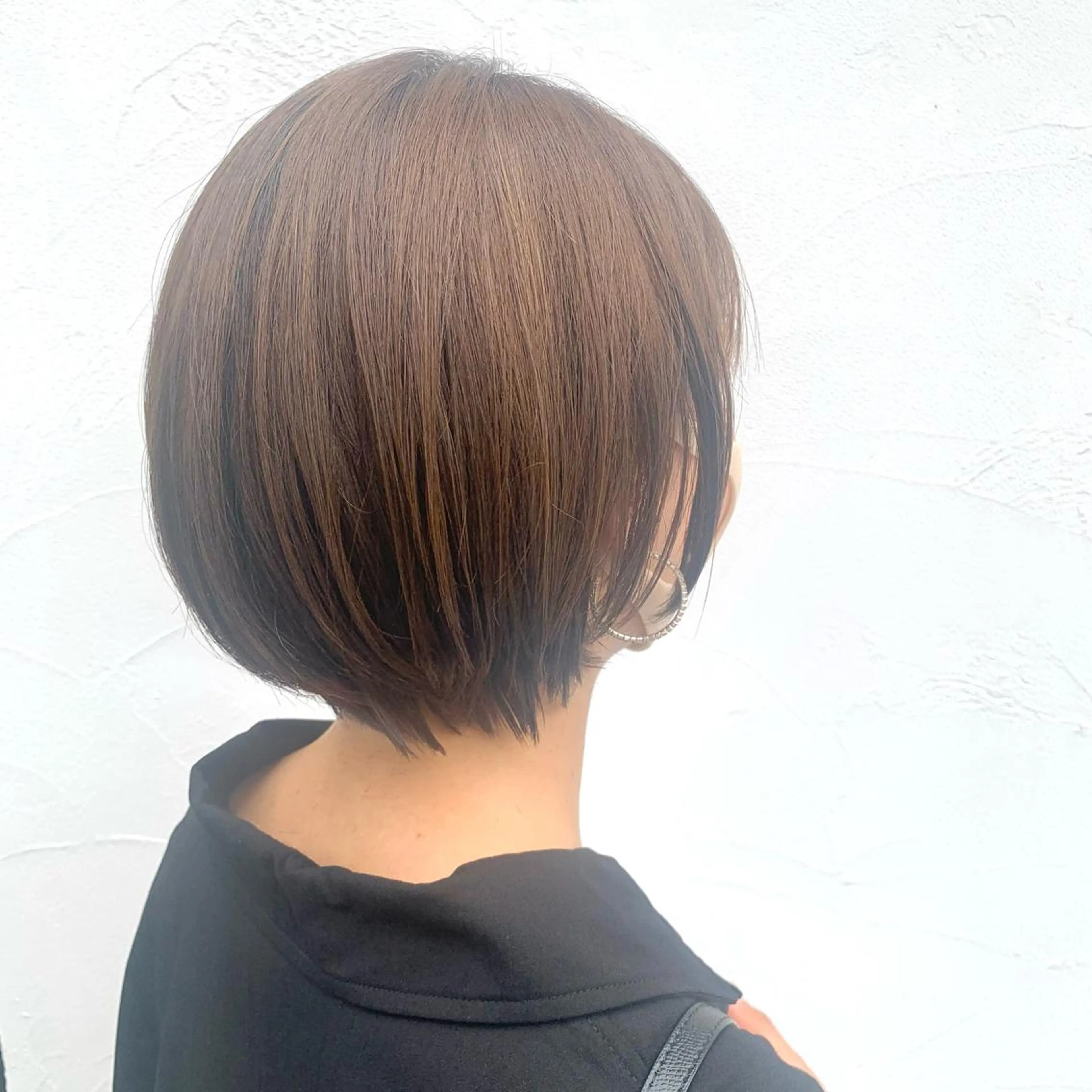 ショート カラー カット ヘアカラー ボブ/美髪矯正 /佐藤　奈巳のヘアスタイル