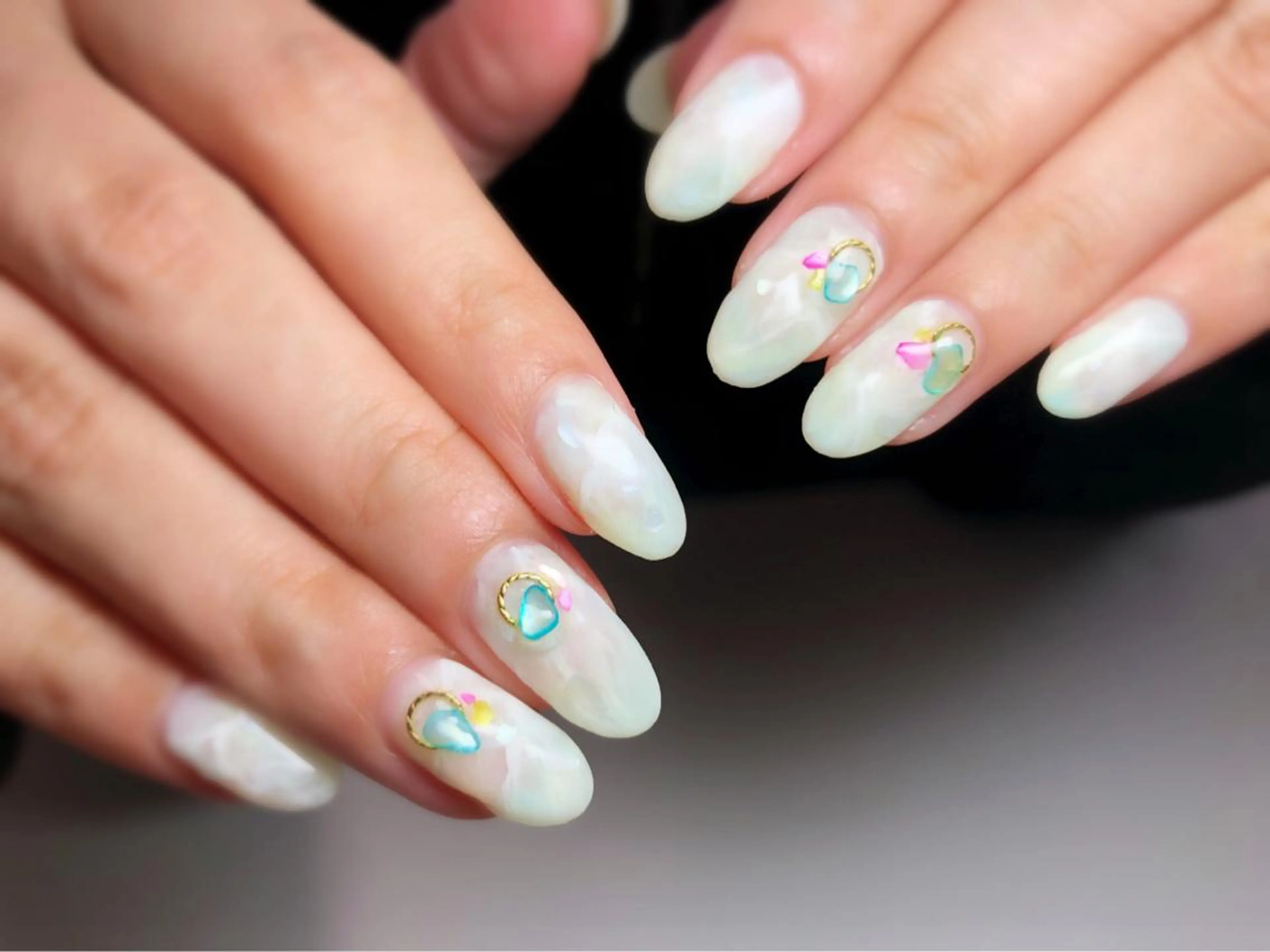 ネイル Aim* 深爪・自爪育成専門店のネイルデザイン