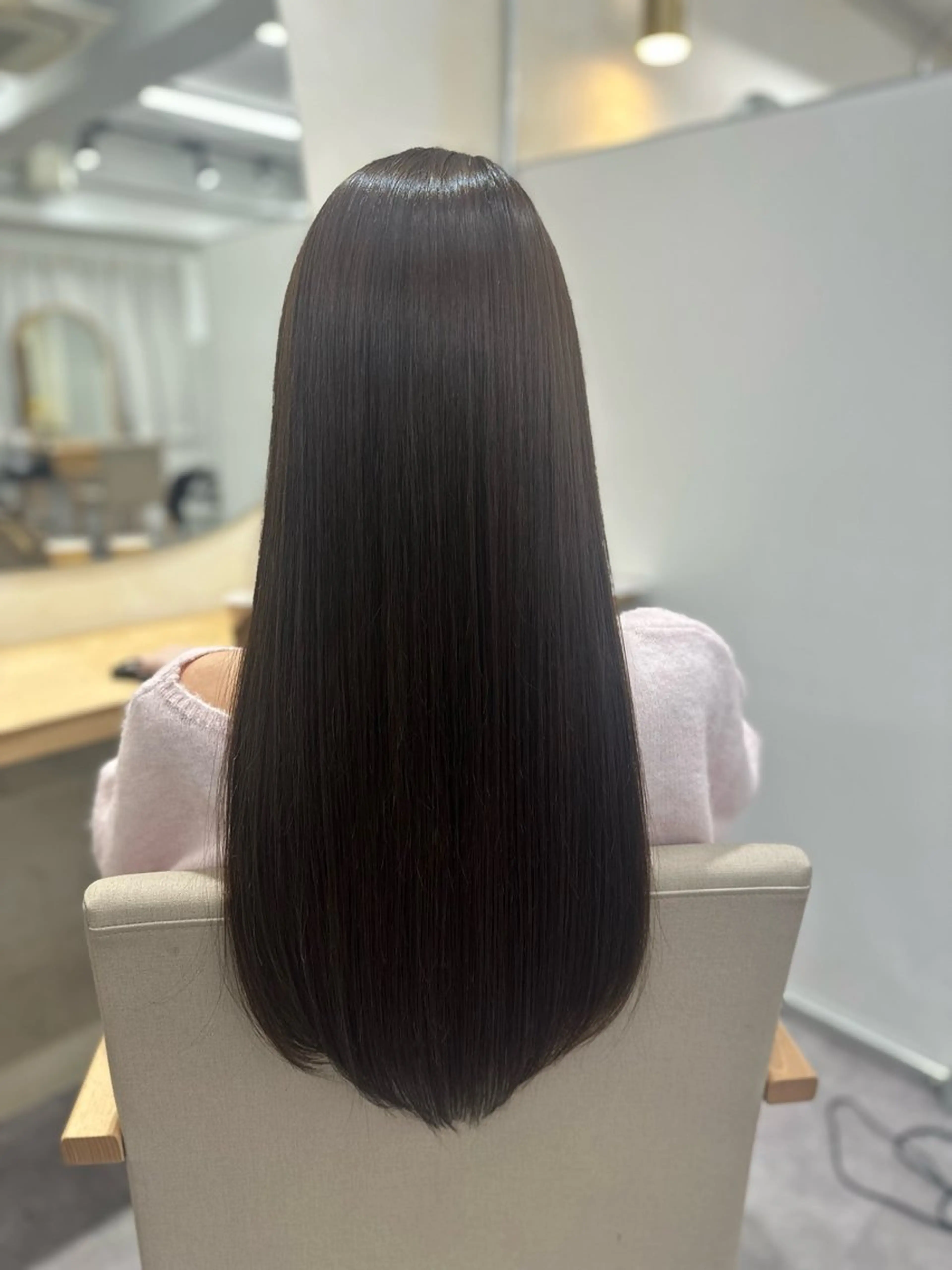 ロング 縮毛矯正 モデル募集中🌷 yuraのヘアスタイル