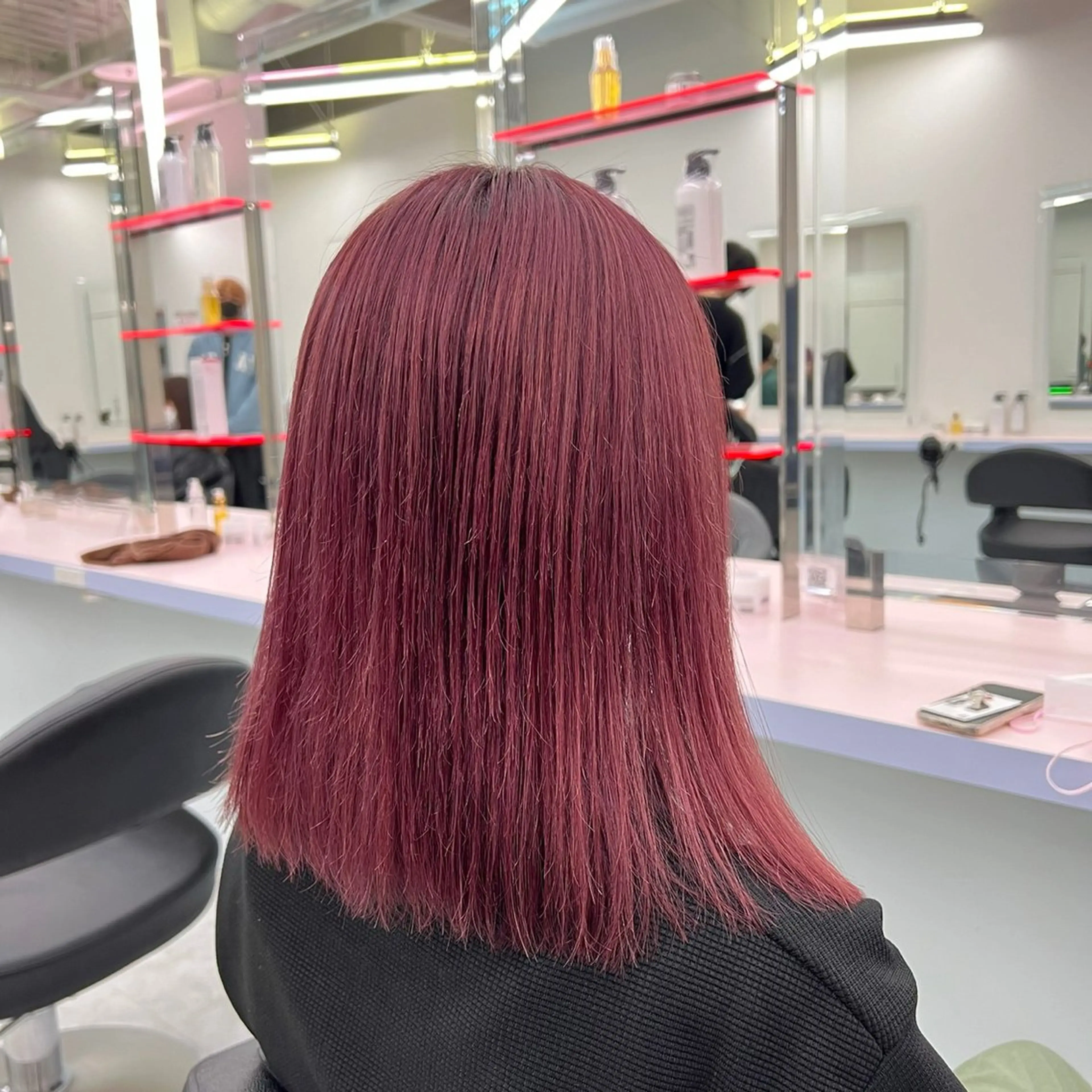 ミディアム カラー パーマ ヘアアレンジ メンズ 🤍透明感カラー🤍 ブリーチ🤍AINEのヘアスタイル