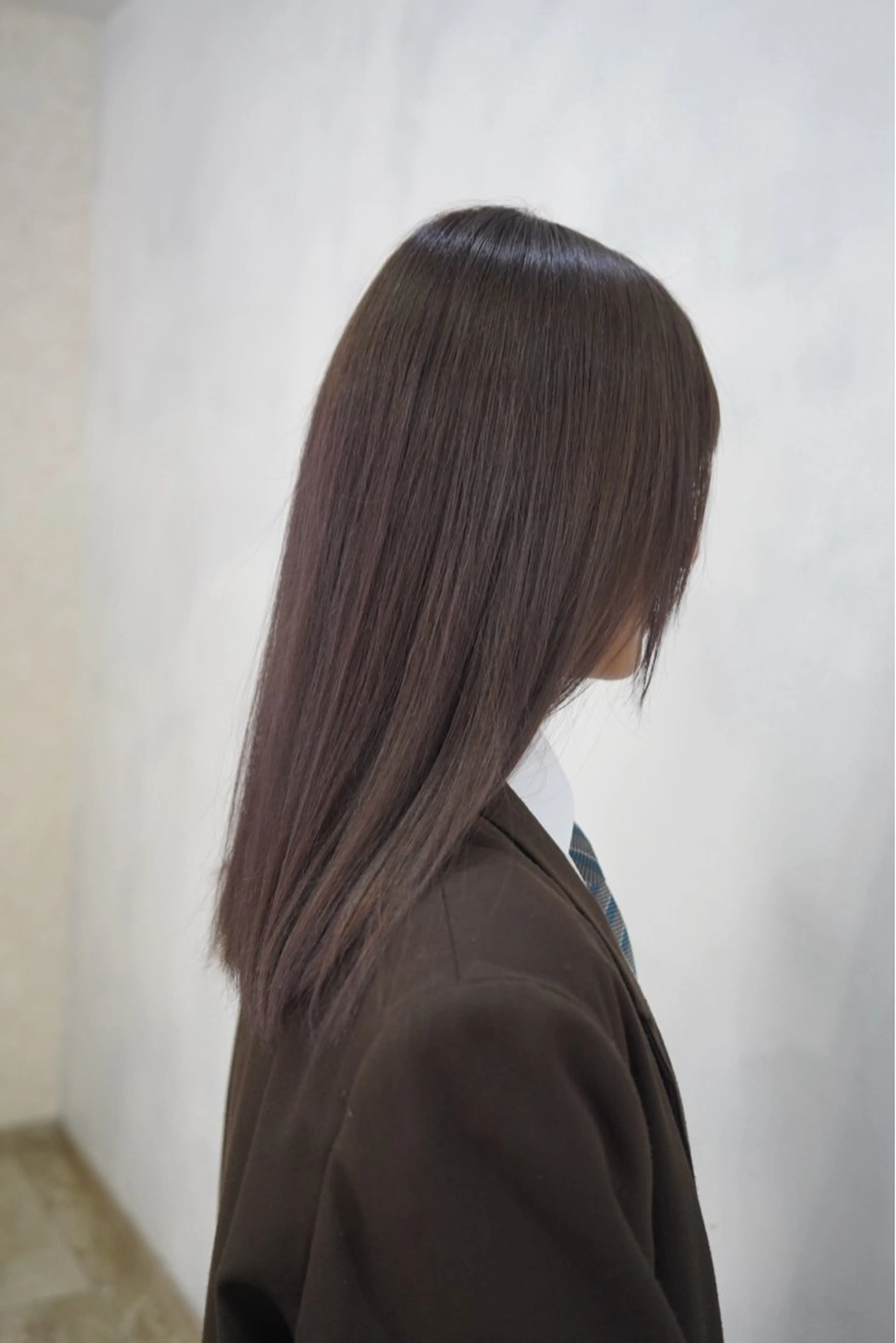 セミロング カラー ベージュカラー ブラウンカラー ブラウンベージュ ヘアカラー 京都/カラー/松野 翔のヘアスタイル