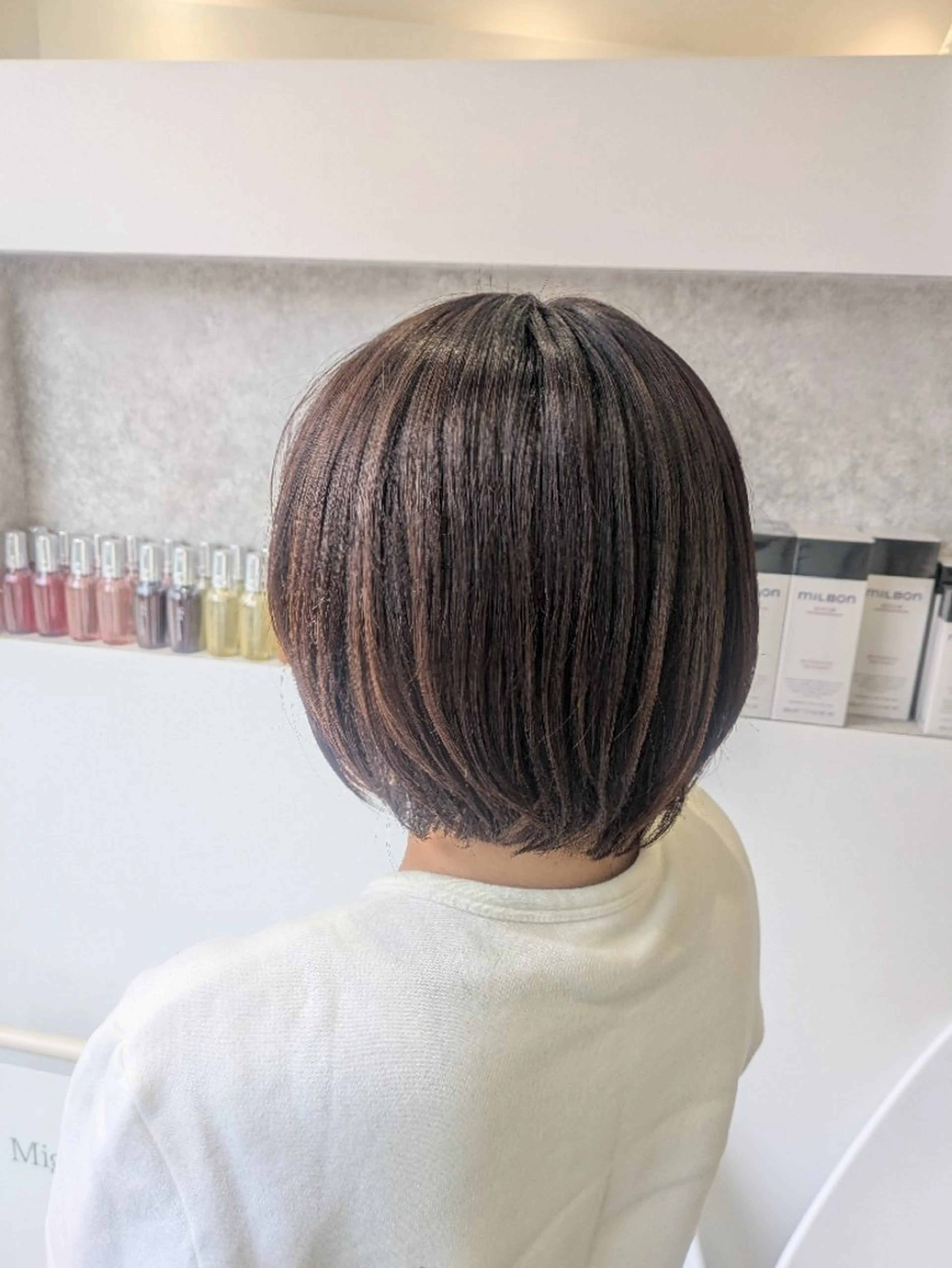ショート MignonS所属・森下 栞奈のヘアスタイル