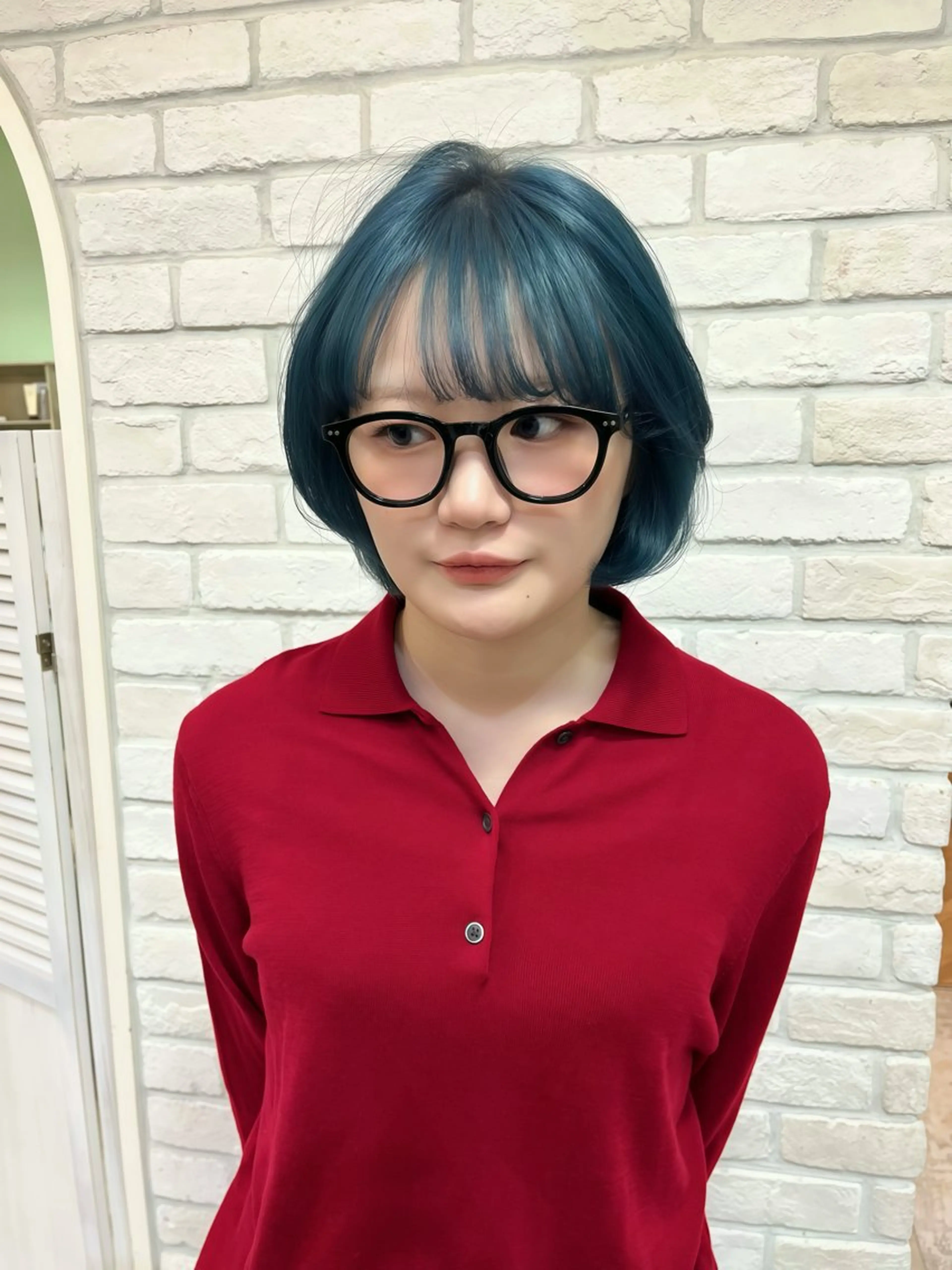 ショート カット ヘアカラー トリートメント ブリーチなし/ レイヤー🌿runaのヘアスタイル