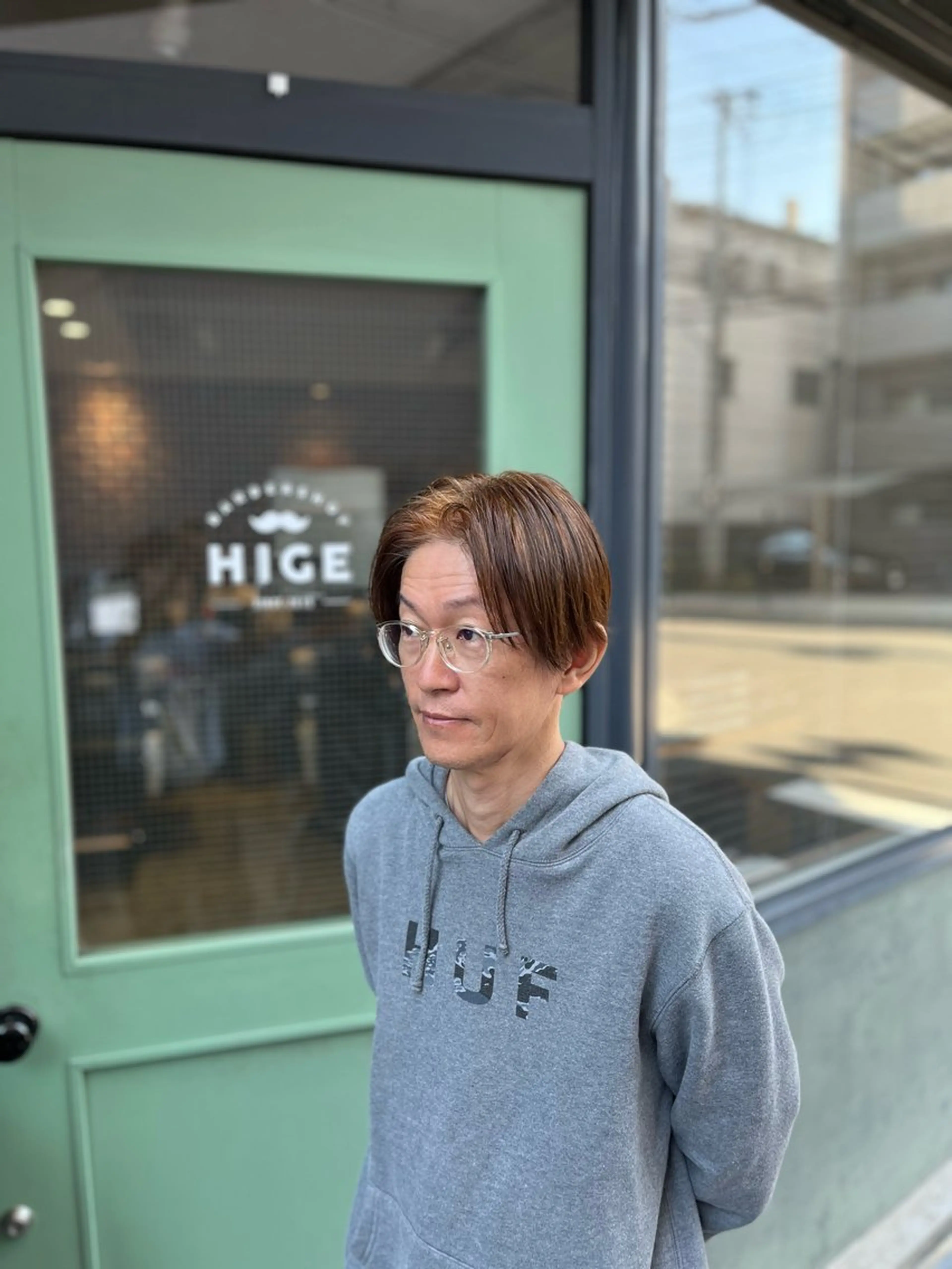 ミディアム メンズ マッシュ 刈り上げ カット メンズ美容室HIGE barber shop所属・中川 響揮のヘアスタイル