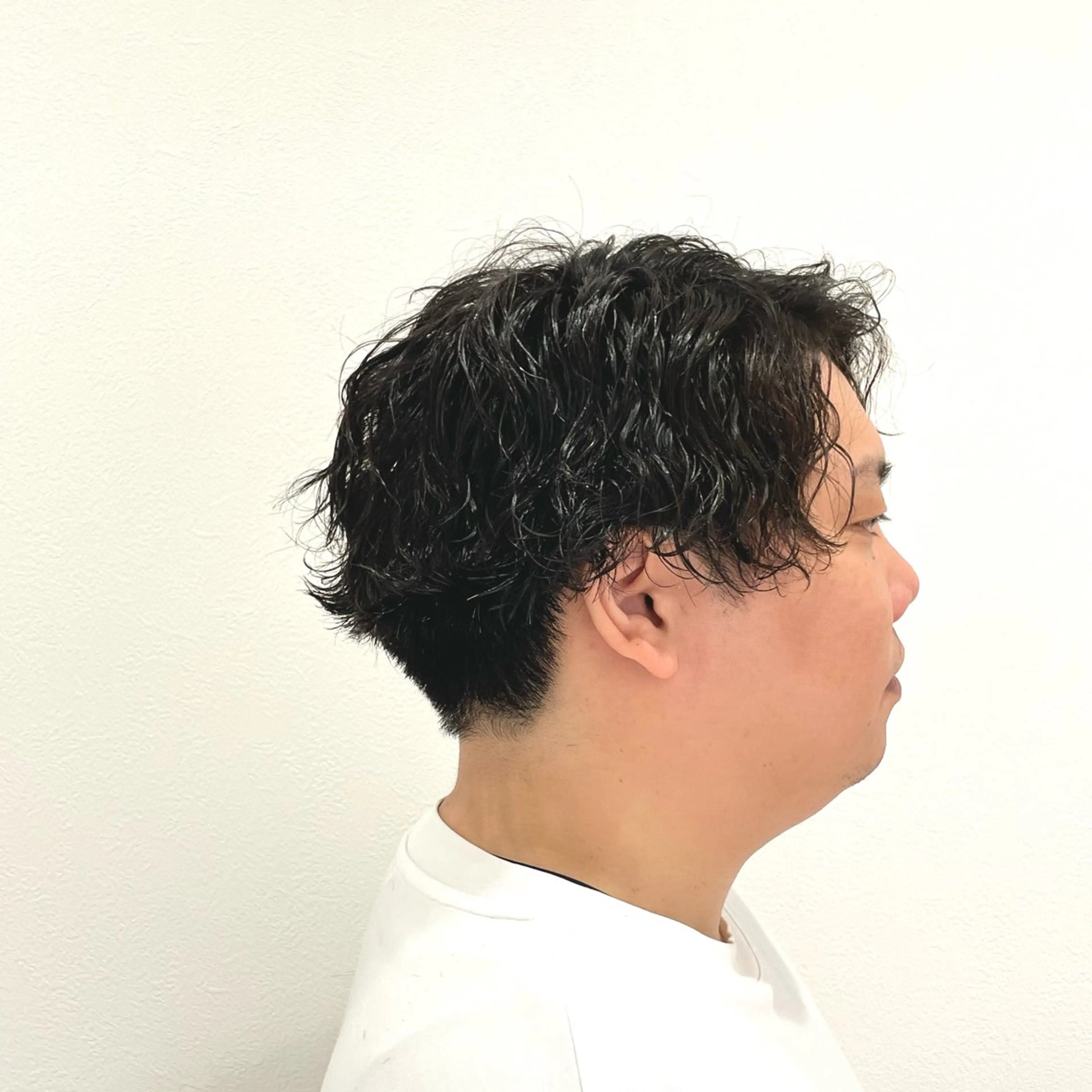 メンズ 波巻きパーマ カット パーマ トリートメント Aguhairponte所属・メンズ 特化・川田のヘアスタイル