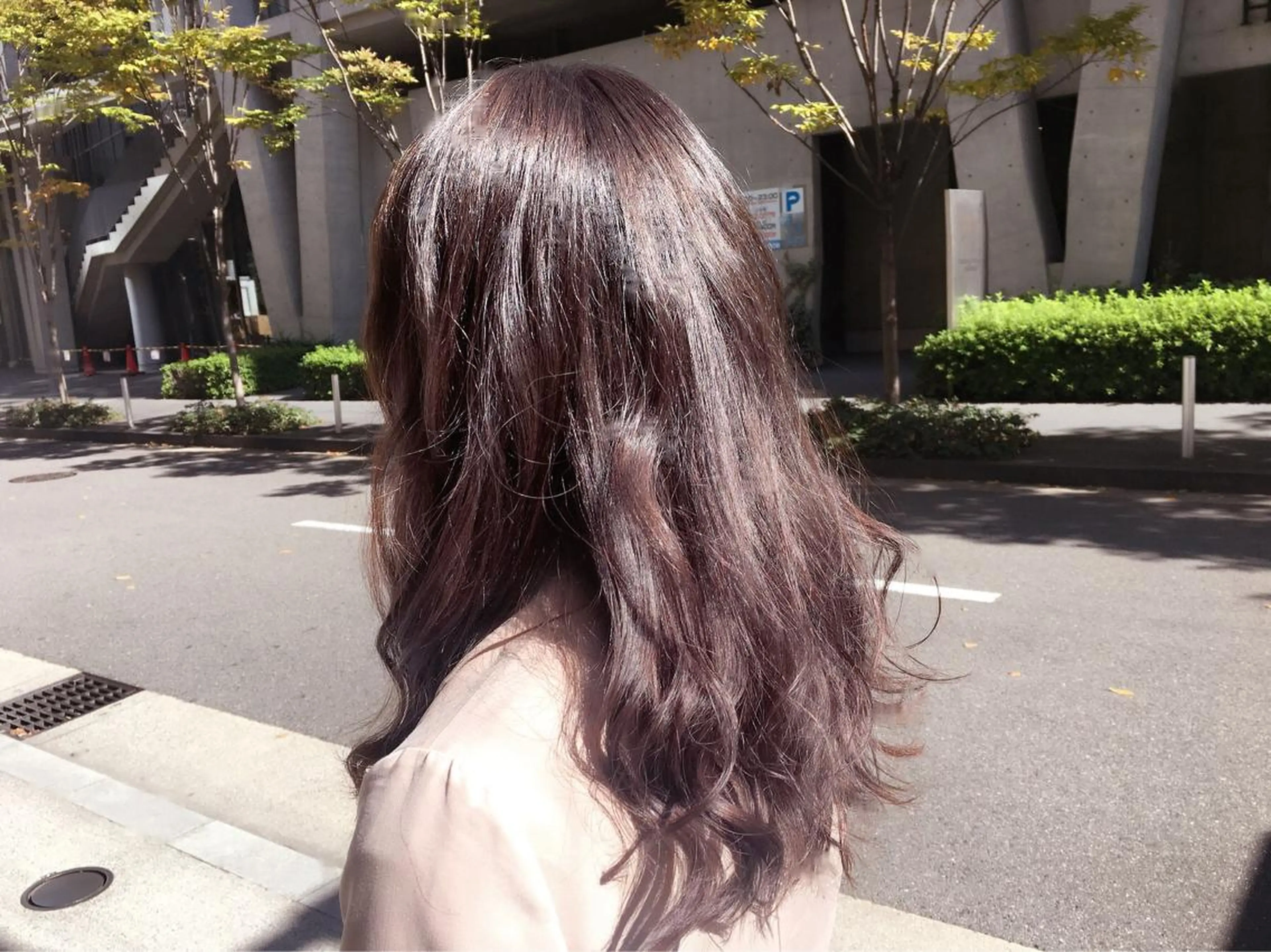 ロング カラー 【ヌーベルバレ】 ゆきみのヘアスタイル