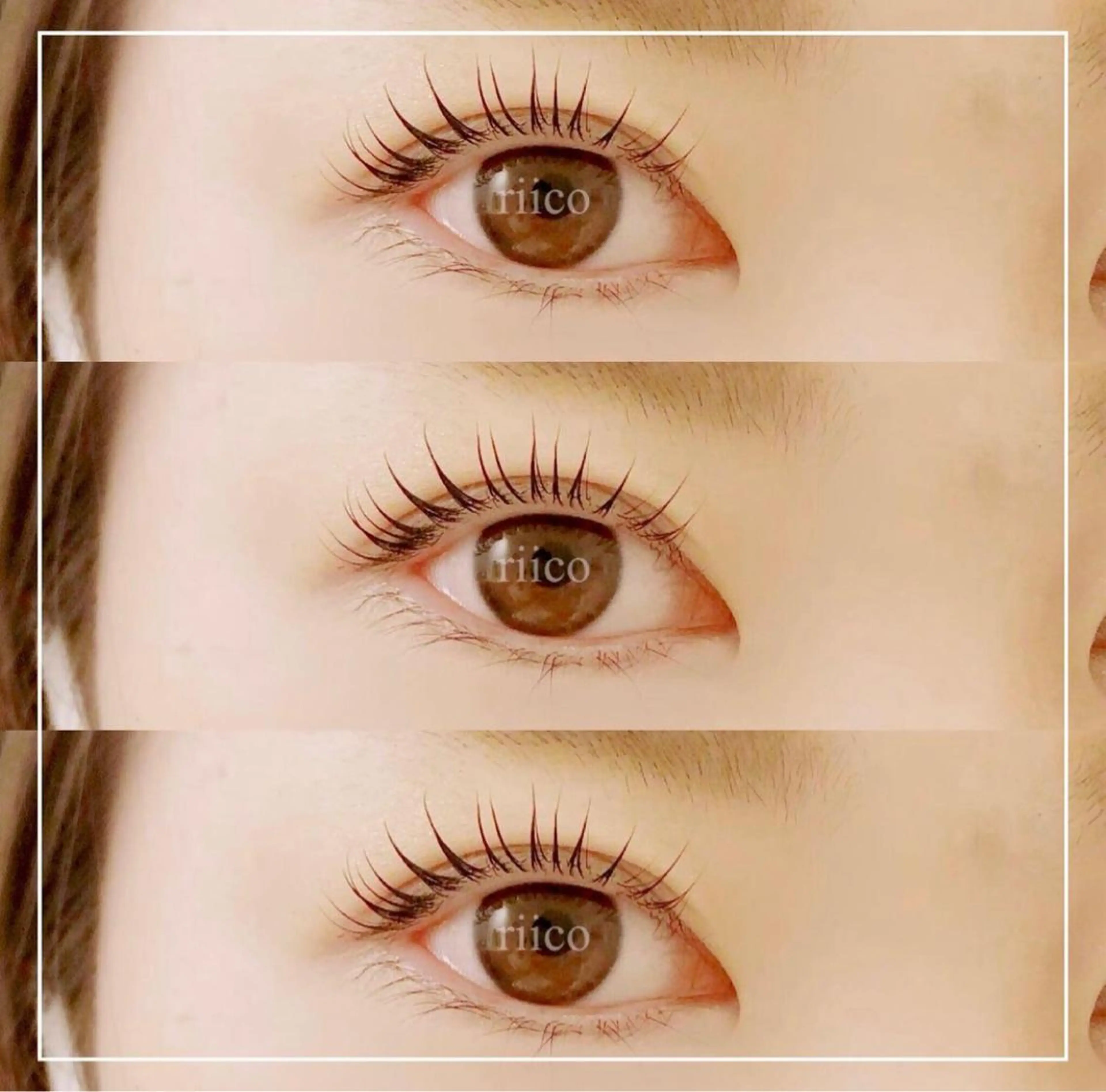 マツエク・マツパ KNACK eye lash RISAのマツエク・マツパデザイン