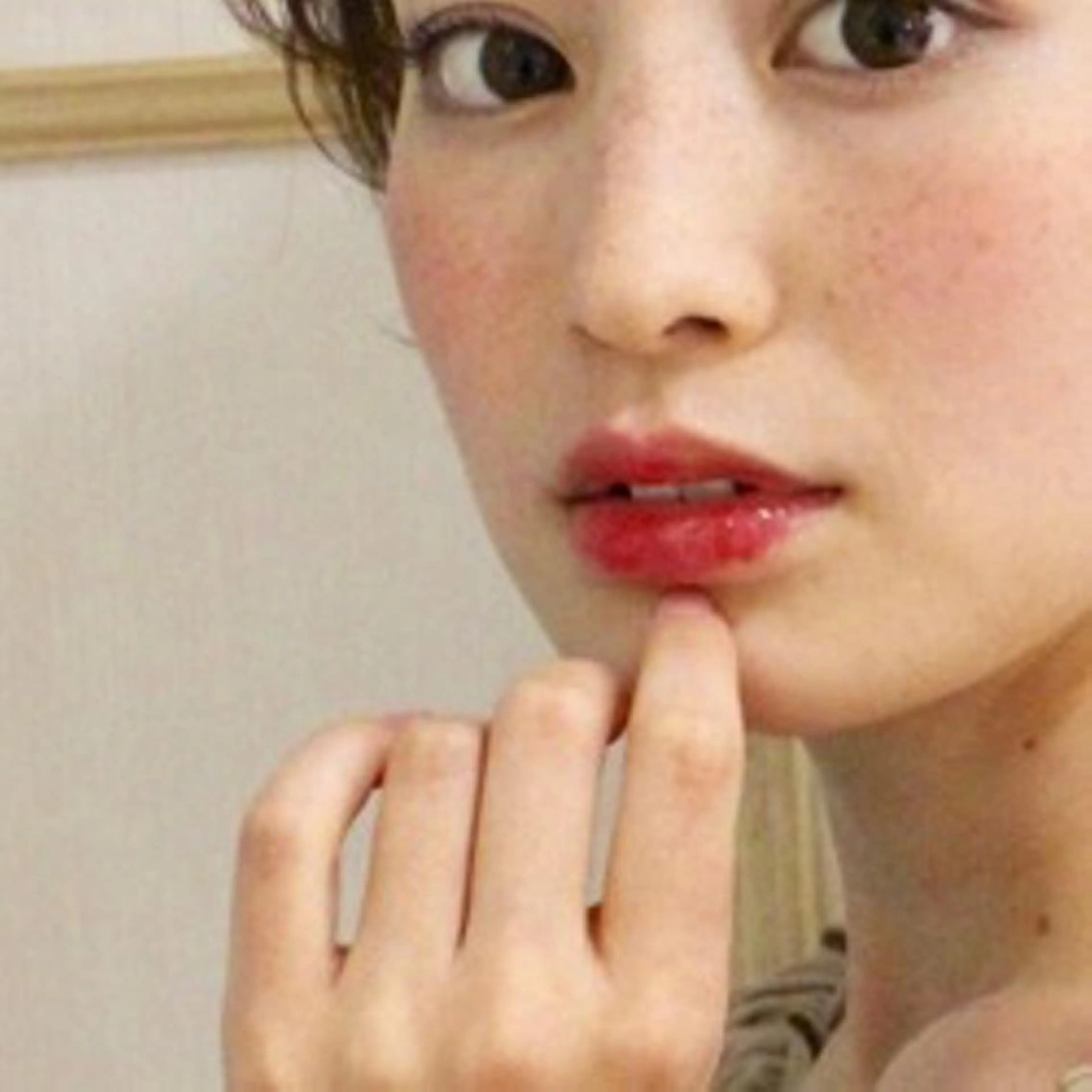 カラー パーマ ヘアアレンジ 艶髪カラー&ウルフ フルカワ ヒロズミのヘアスタイル