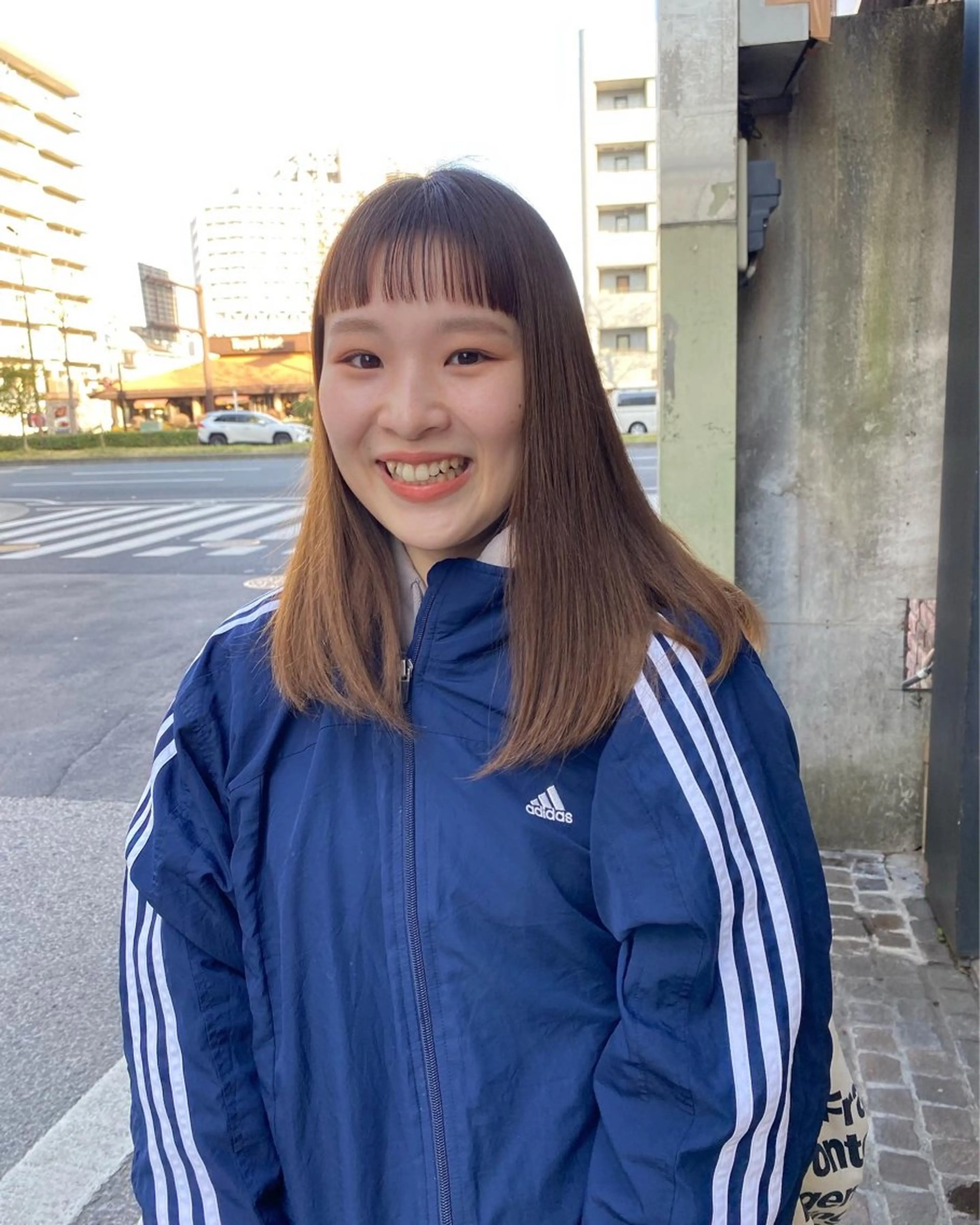 セミロング カット トリートメント パーマ美容師 hanaのヘアスタイル