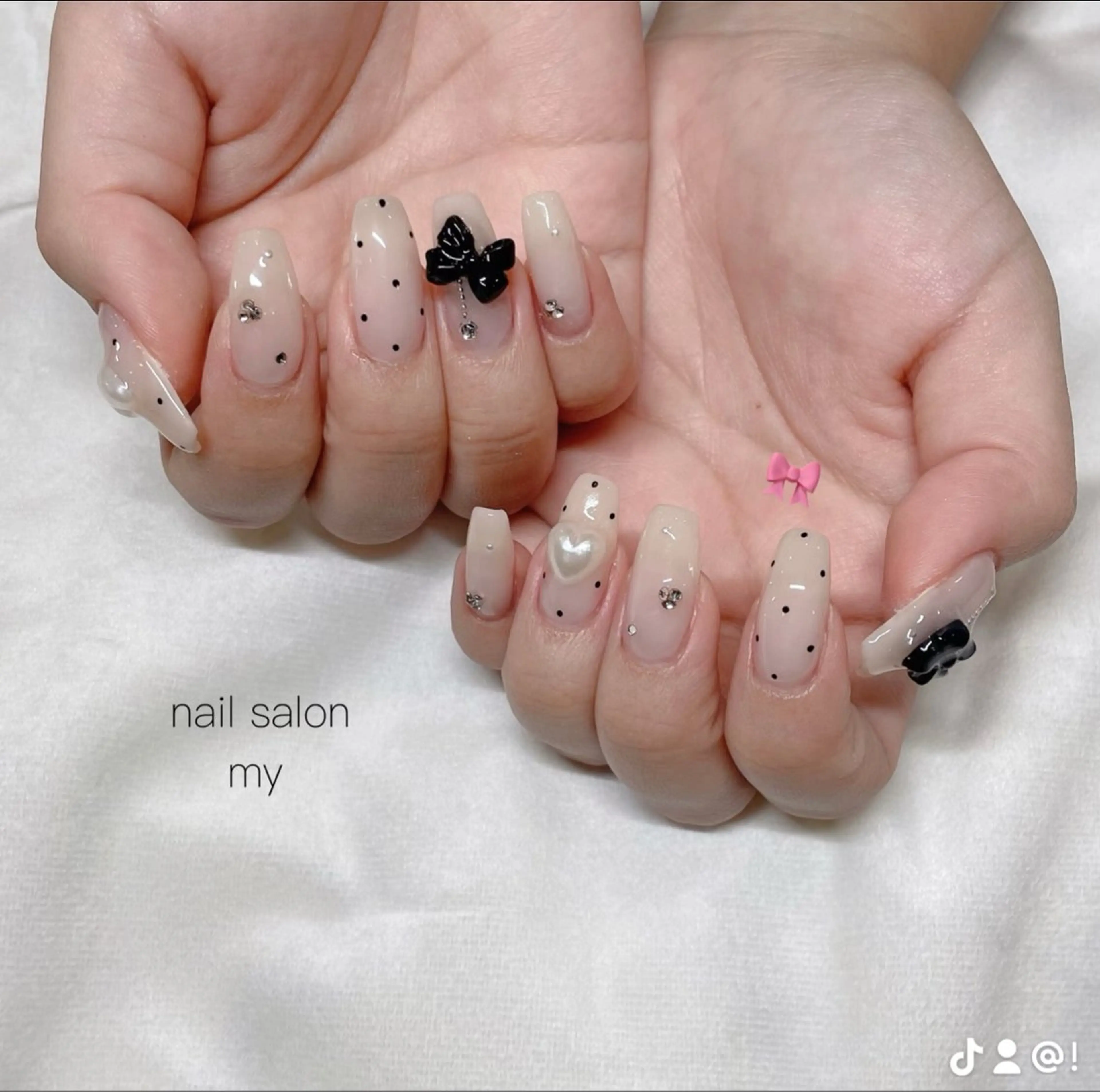 ネイル 韓国ネイル ニュアンスネイル ワンホンネイル Nail salon MY所属・NailSalon MYのネイルデザイン