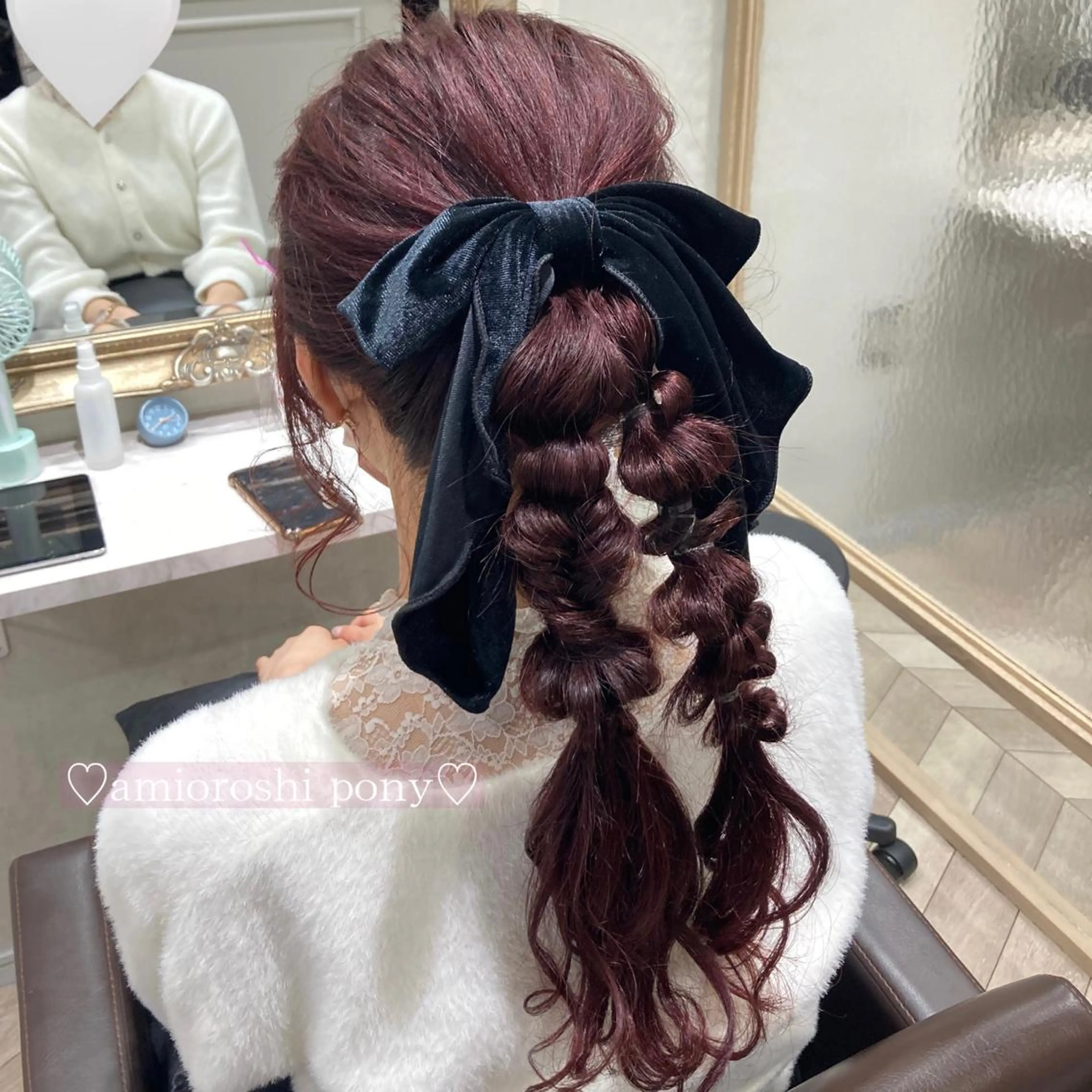 ロング ヘアアレンジ ヘアセット 菅村 緋莉🎀ガーリーヘアのヘアスタイル