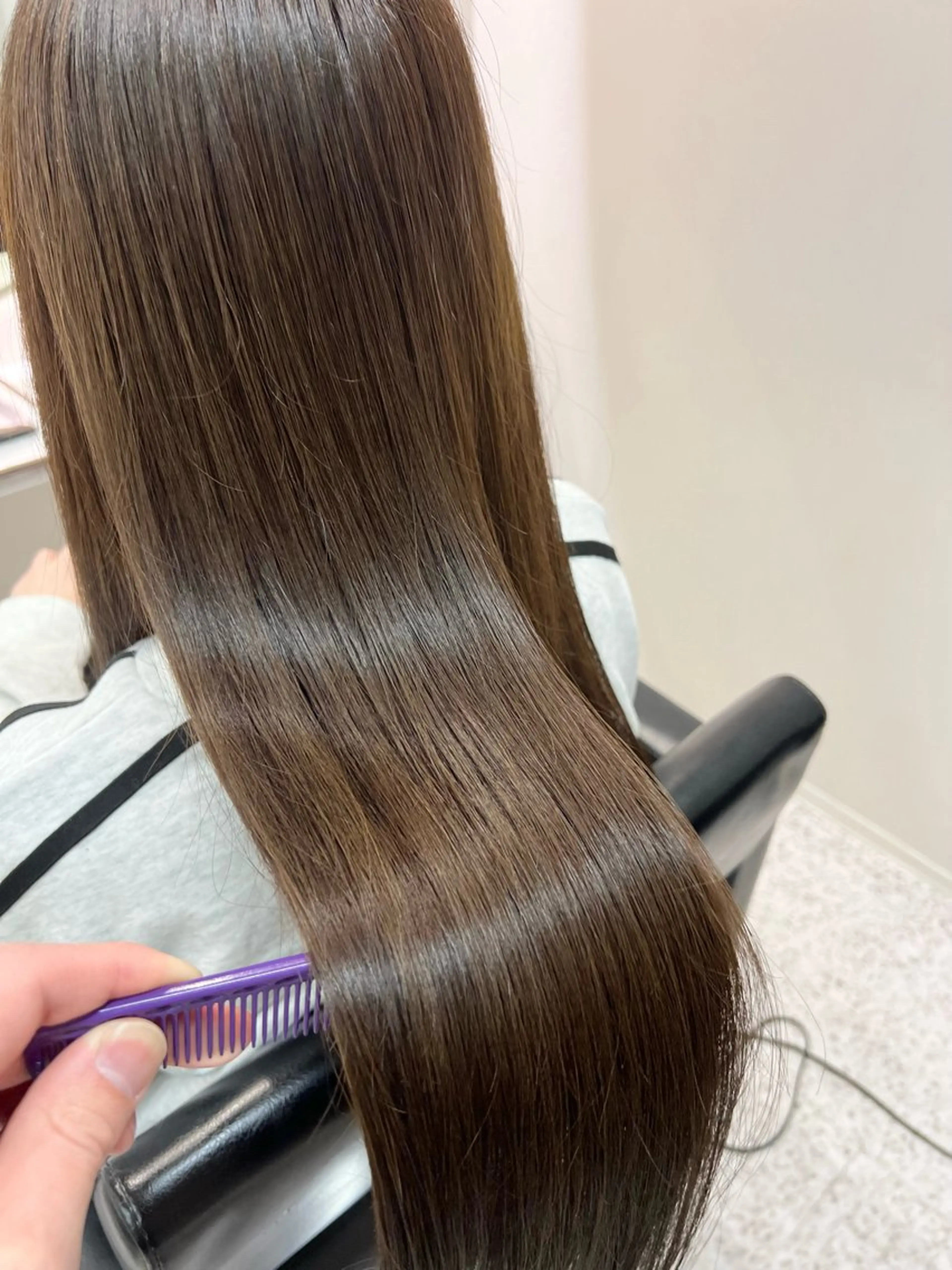 ロング カラー 髪質改善 ヒデのヘアスタイル