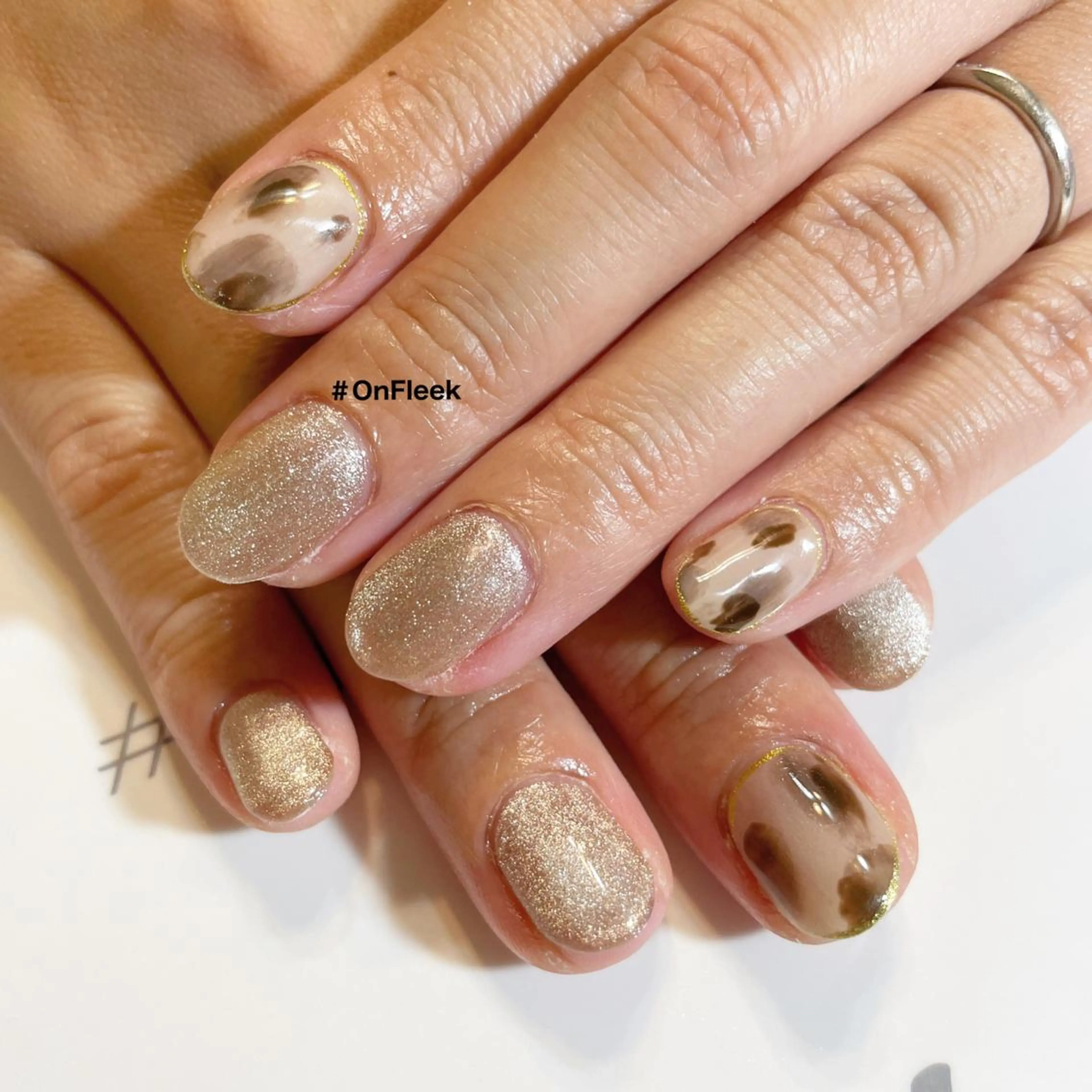 ネイル ハンドネイル NailSalon ＃OnFleekのネイルデザイン