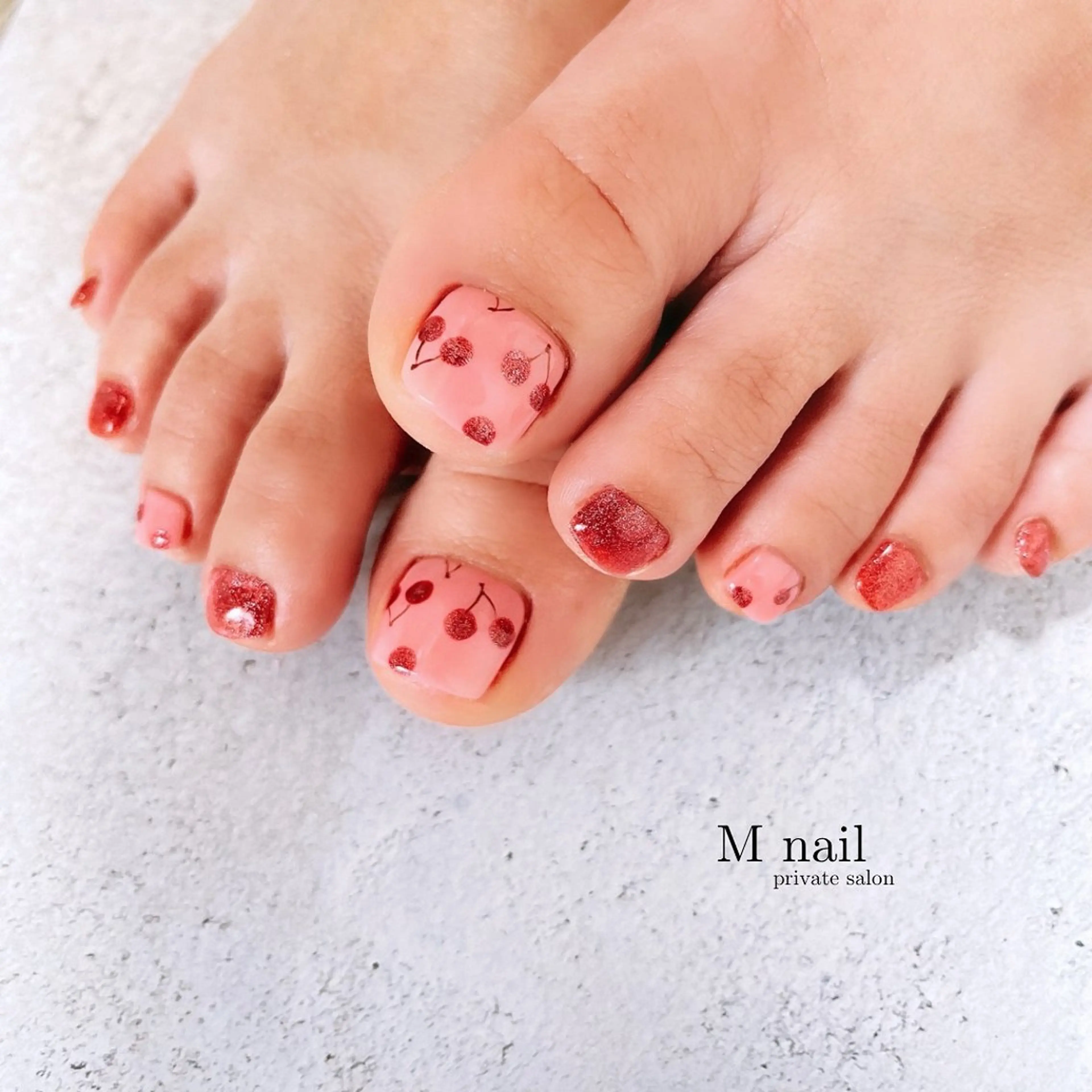 ネイル フットネイル M　nail所属・M nailのネイルデザイン