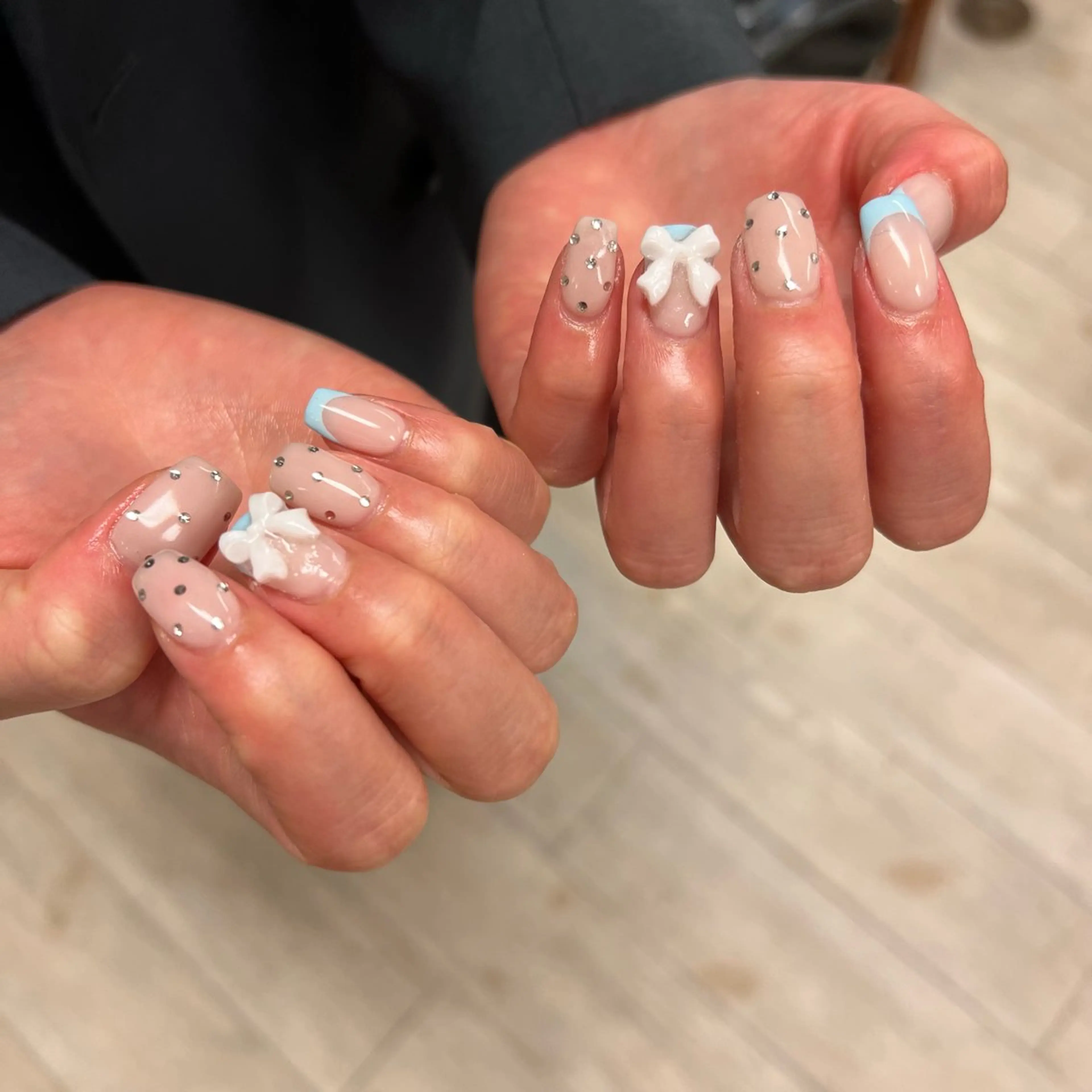 ネイル フレンチネイル ハンドネイル SAKURA Total Beauty所属・SAKURA 中島のネイルデザイン