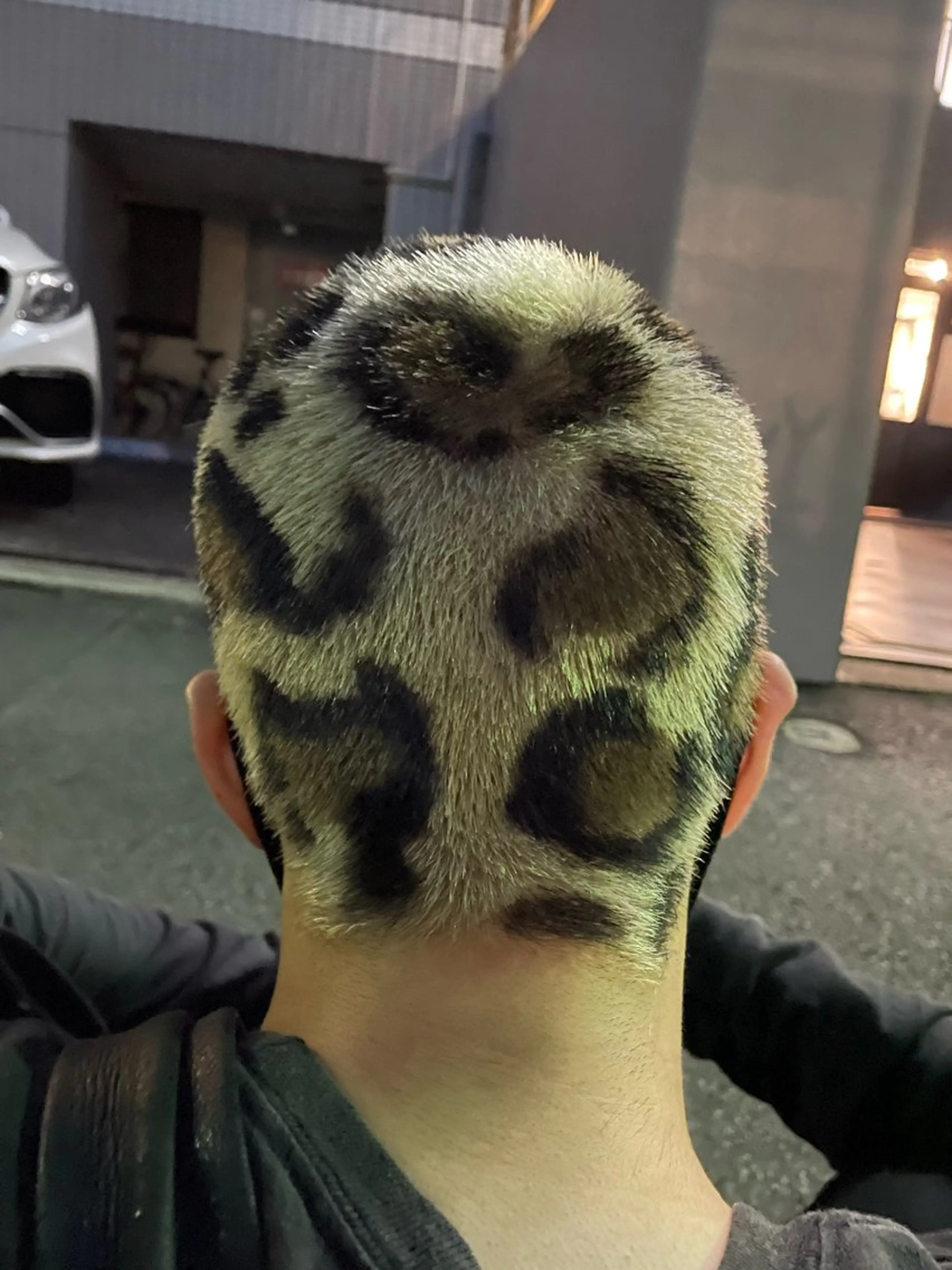 ショート カラー メンズ デザインカラー Lmano所属・Lmano ケンタのヘアスタイル