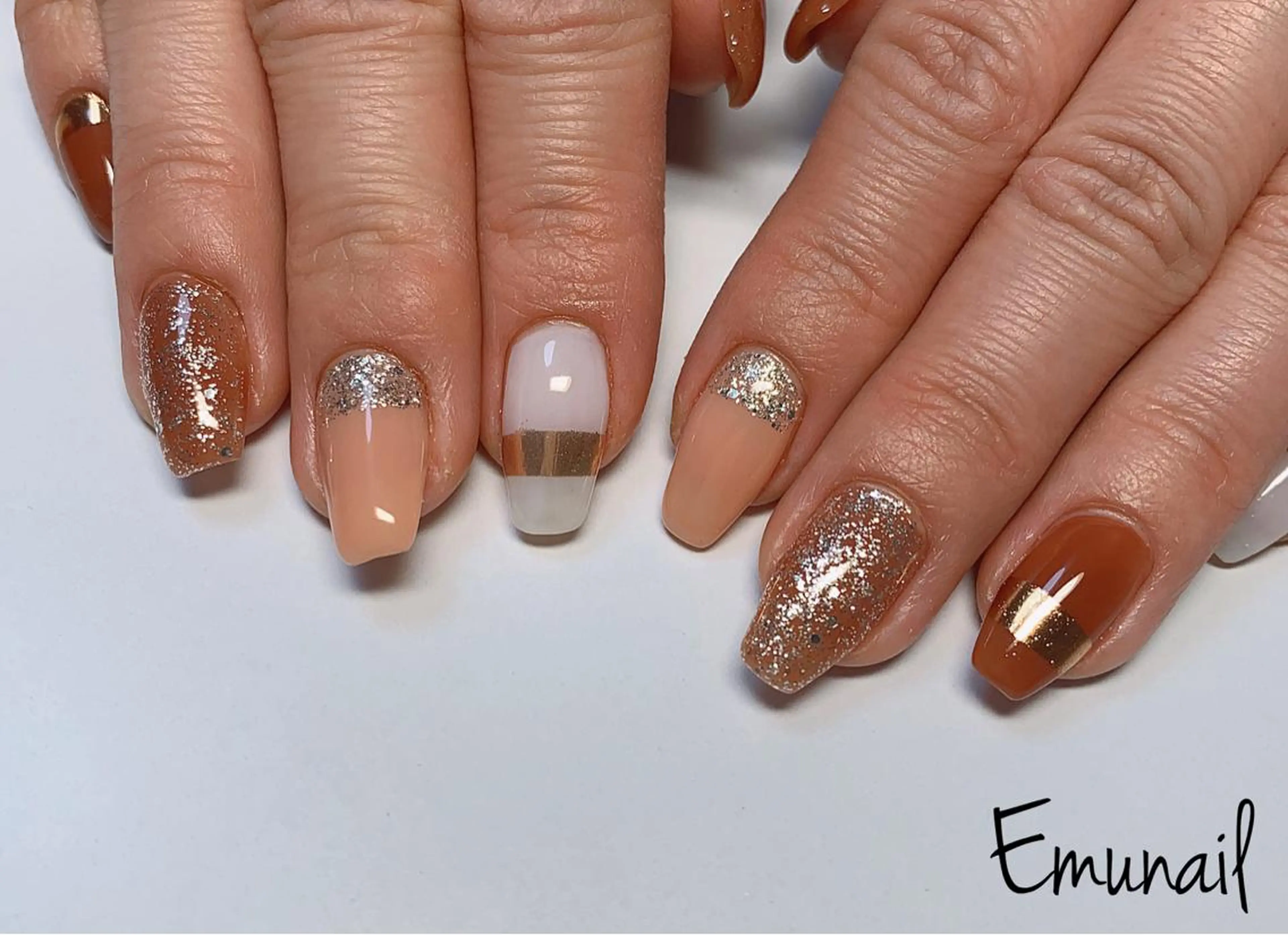 ネイル ハンドネイル Emu Nailのネイルデザイン