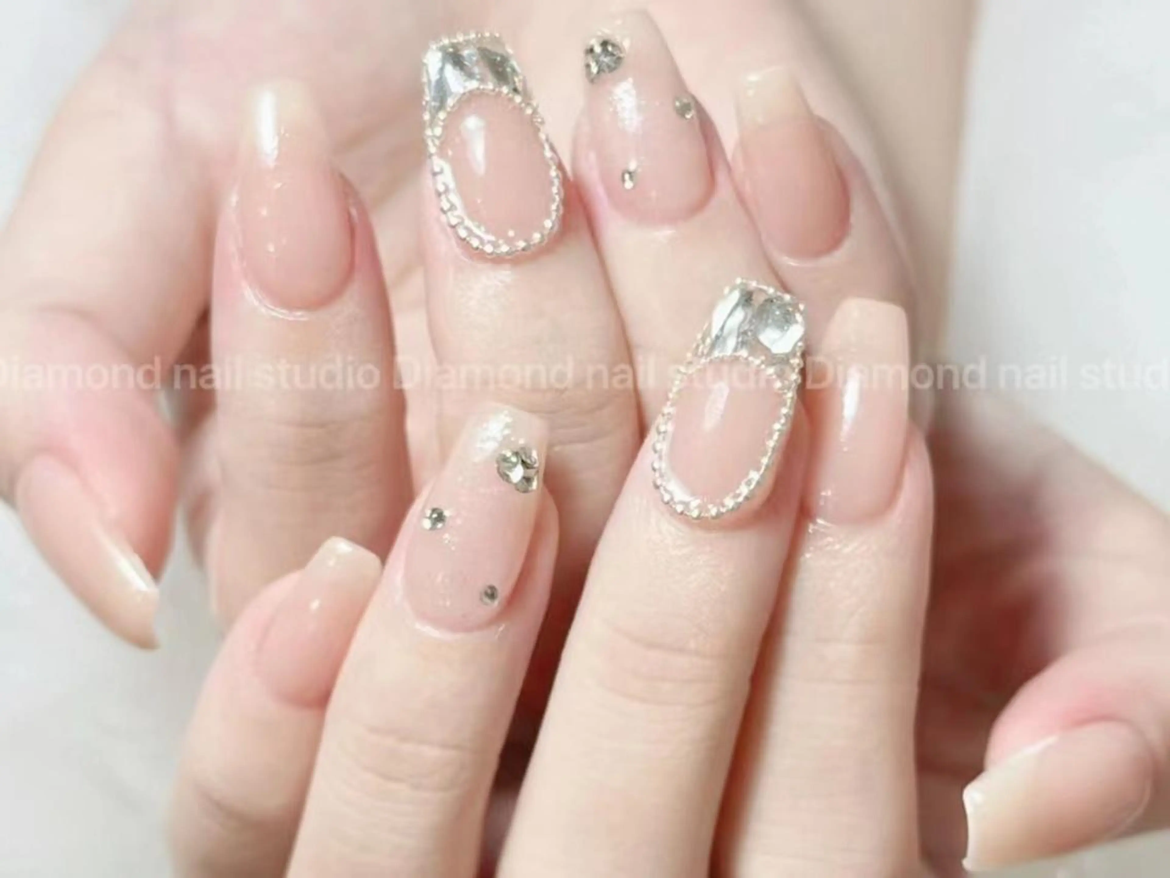 ネイル ハンドネイル ハンドケア Diamond 🚢のネイルデザイン