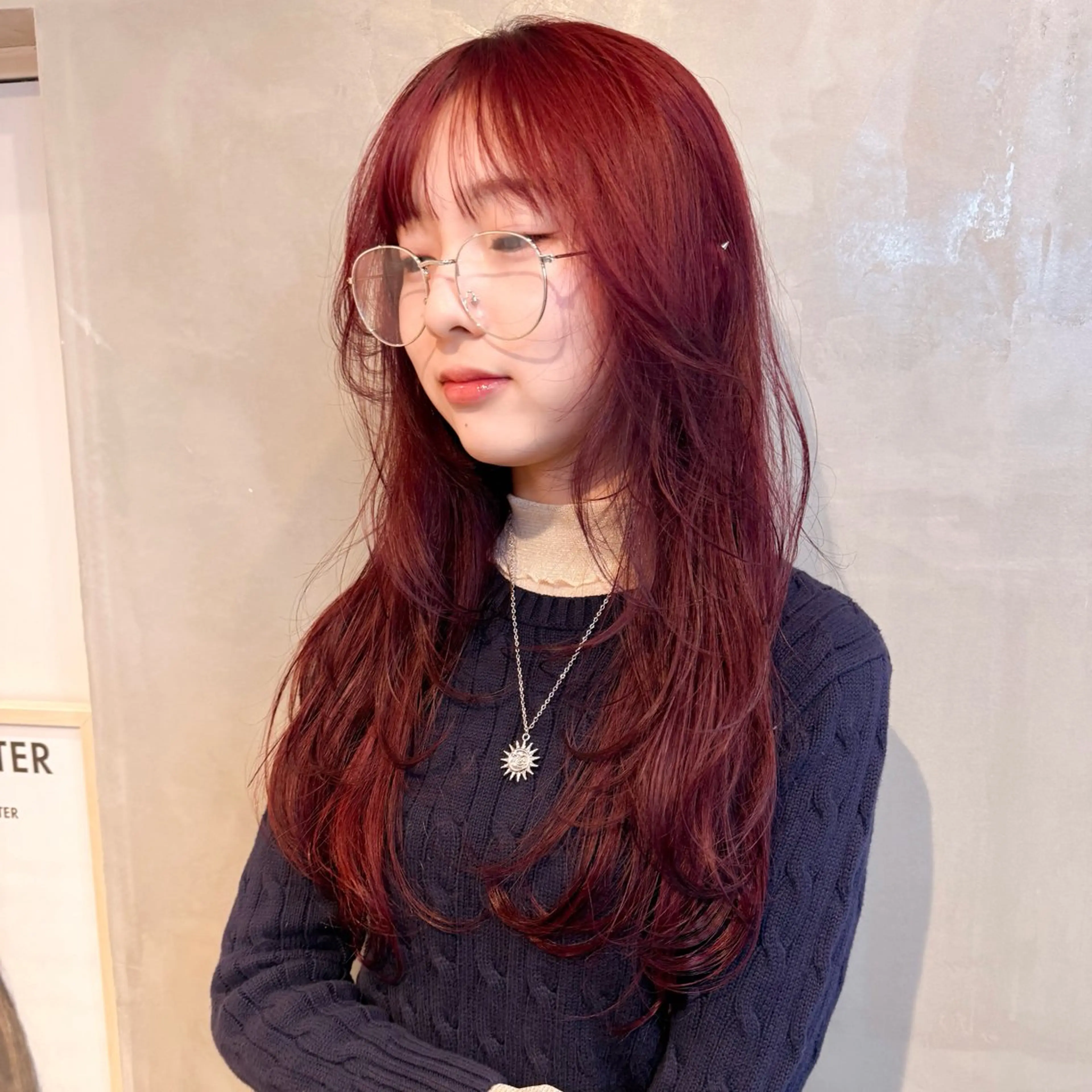 カラー ブリーチ ブリーチなしカラー 🍈yurina 福岡/パーマ🍈のヘアスタイル