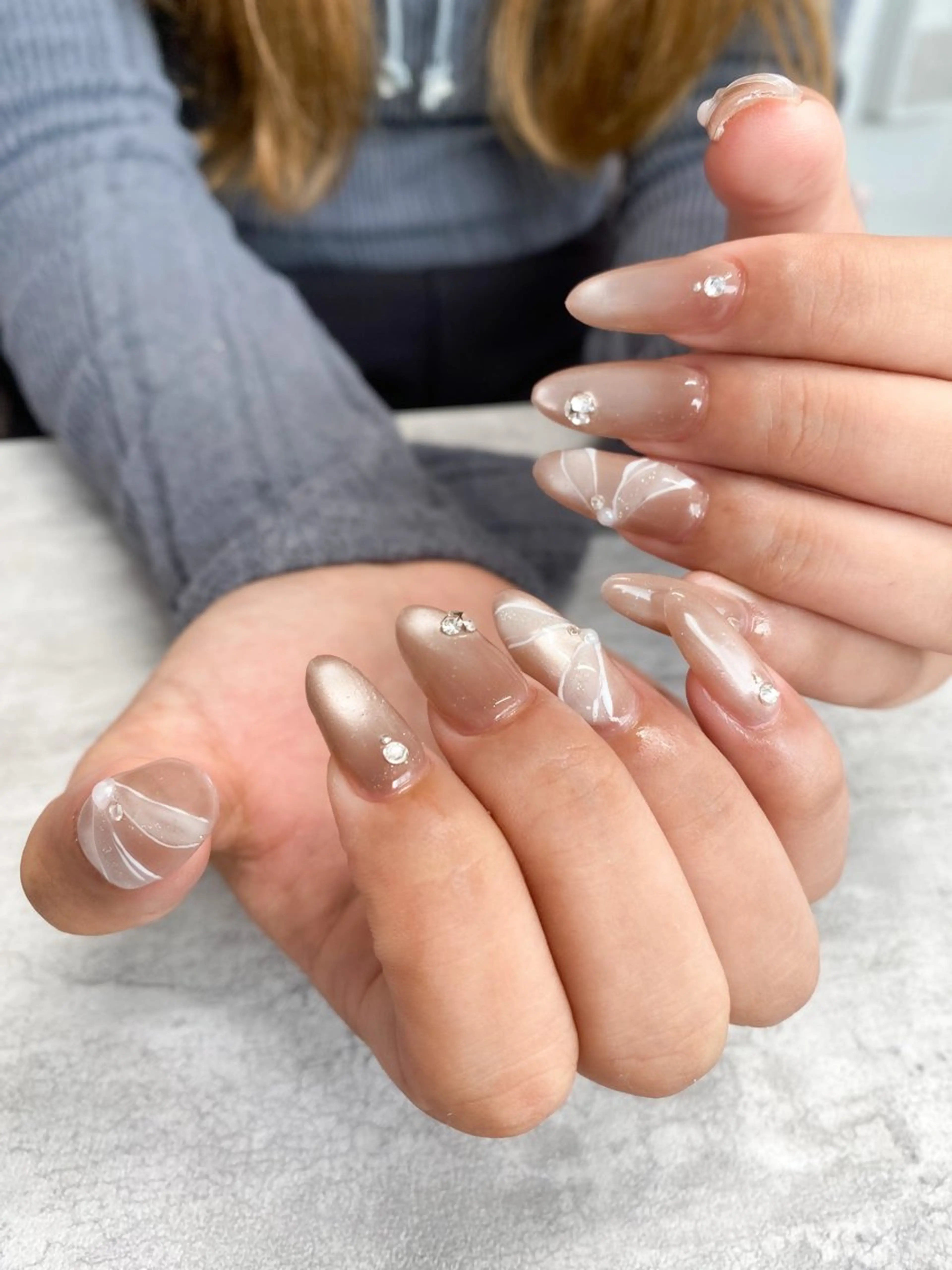 ネイル ハンドネイル nail salon & U 【ネイルサロン アンドユー】所属・nail salon & U【アンドユー】のネイルデザイン