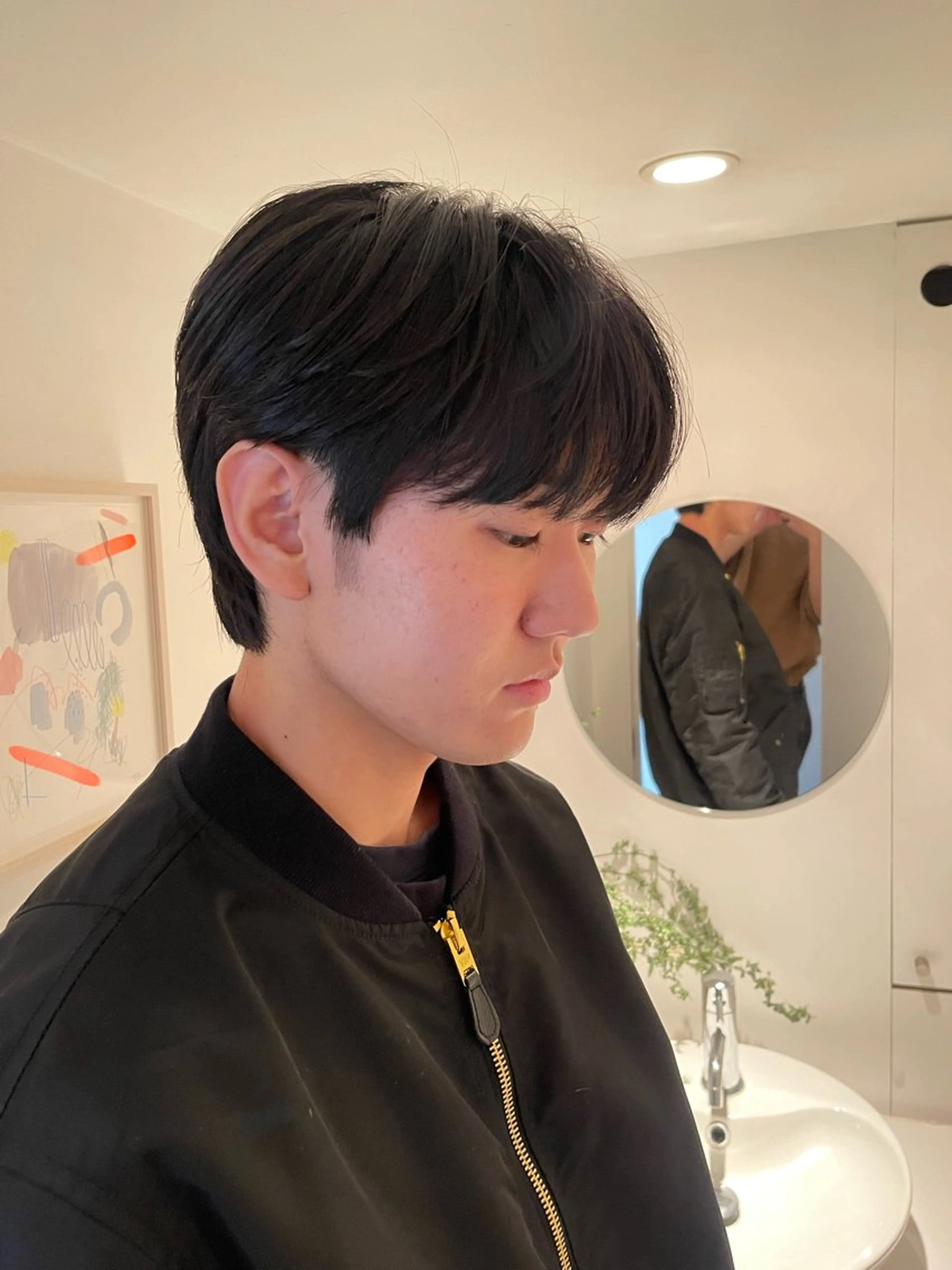 メンズ マッシュウルフ マッシュ メンズウルフカット ウルフカット ボブ/レイヤー /河内温太のヘアスタイル