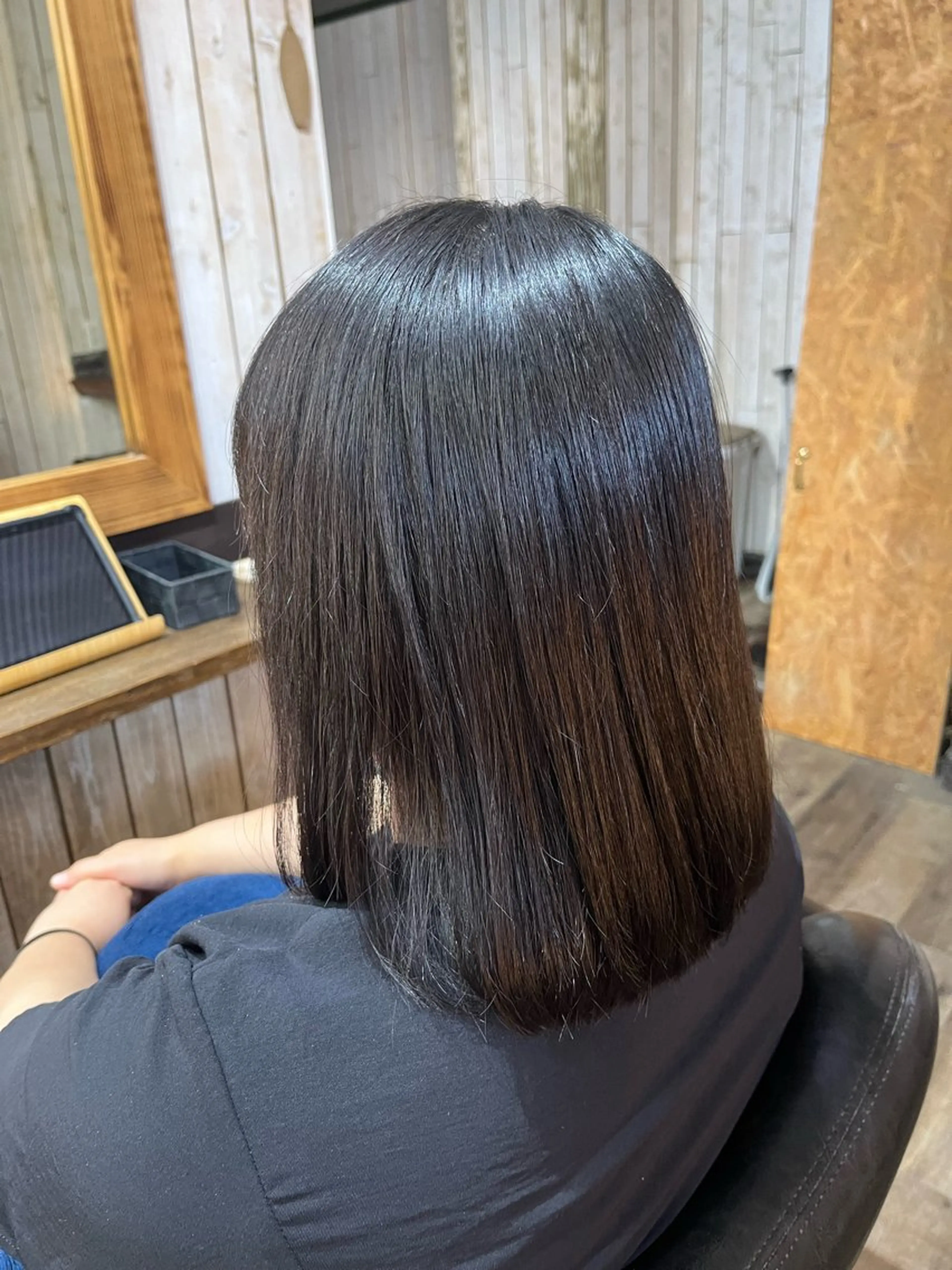 ミディアム 縮毛矯正 アルゴ八潮所属・Argo mikiのヘアスタイル