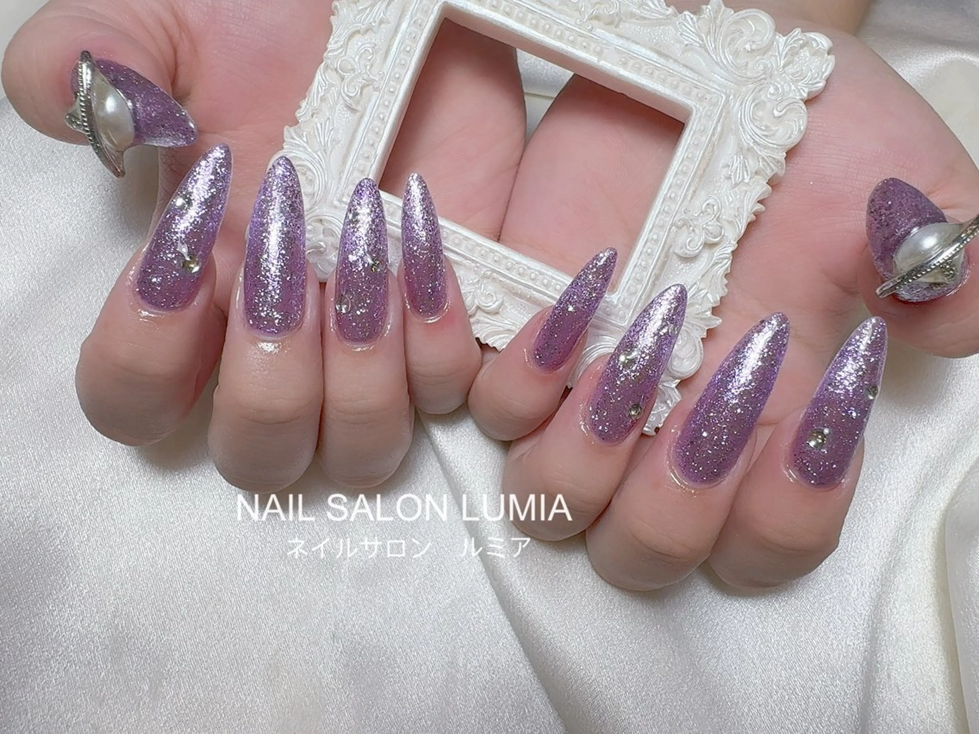 ネイル ハンドネイル ネイルサロン ルミア Lumia 店長のネイルデザイン