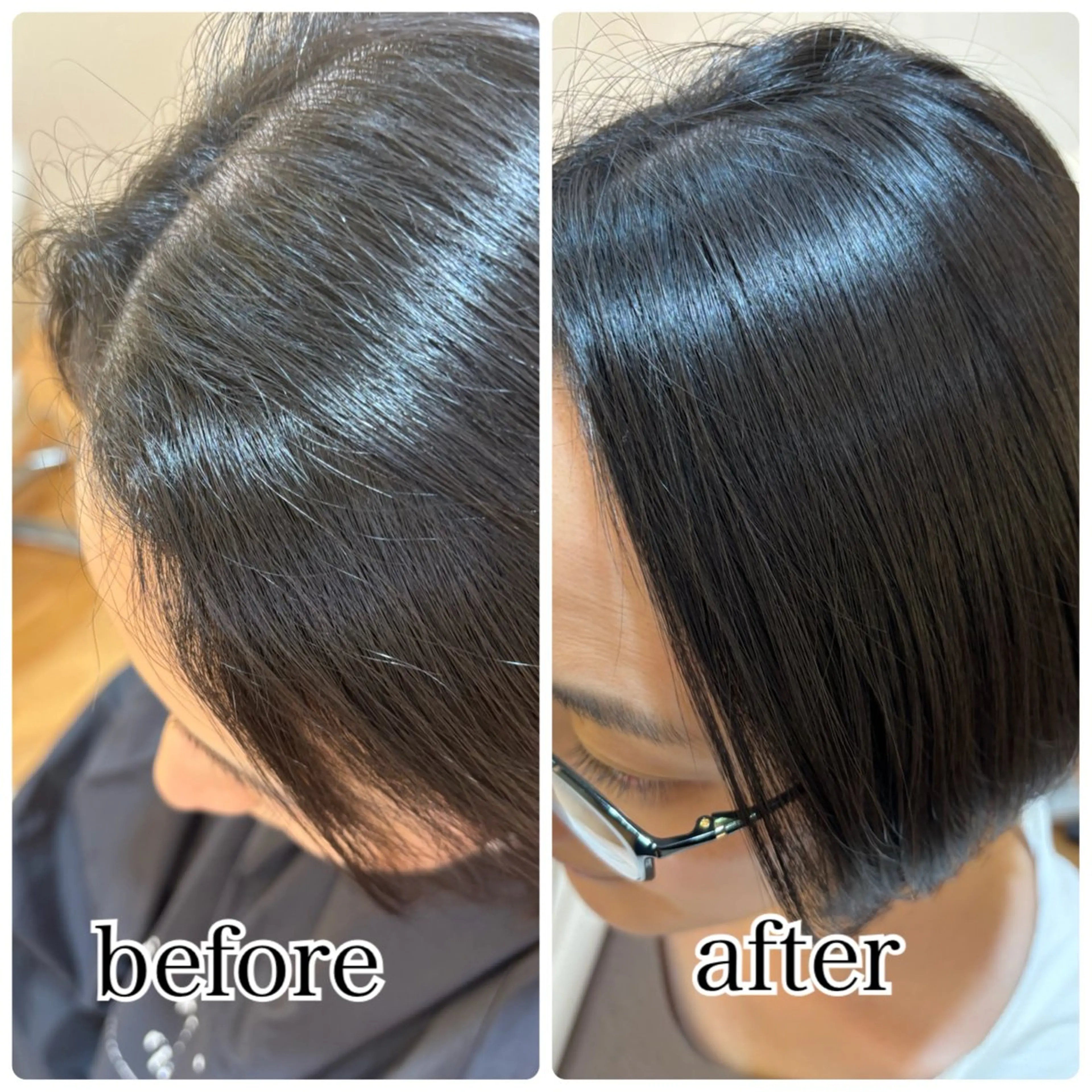 ショート 髪質改善カラー 清利あやなのヘアスタイル