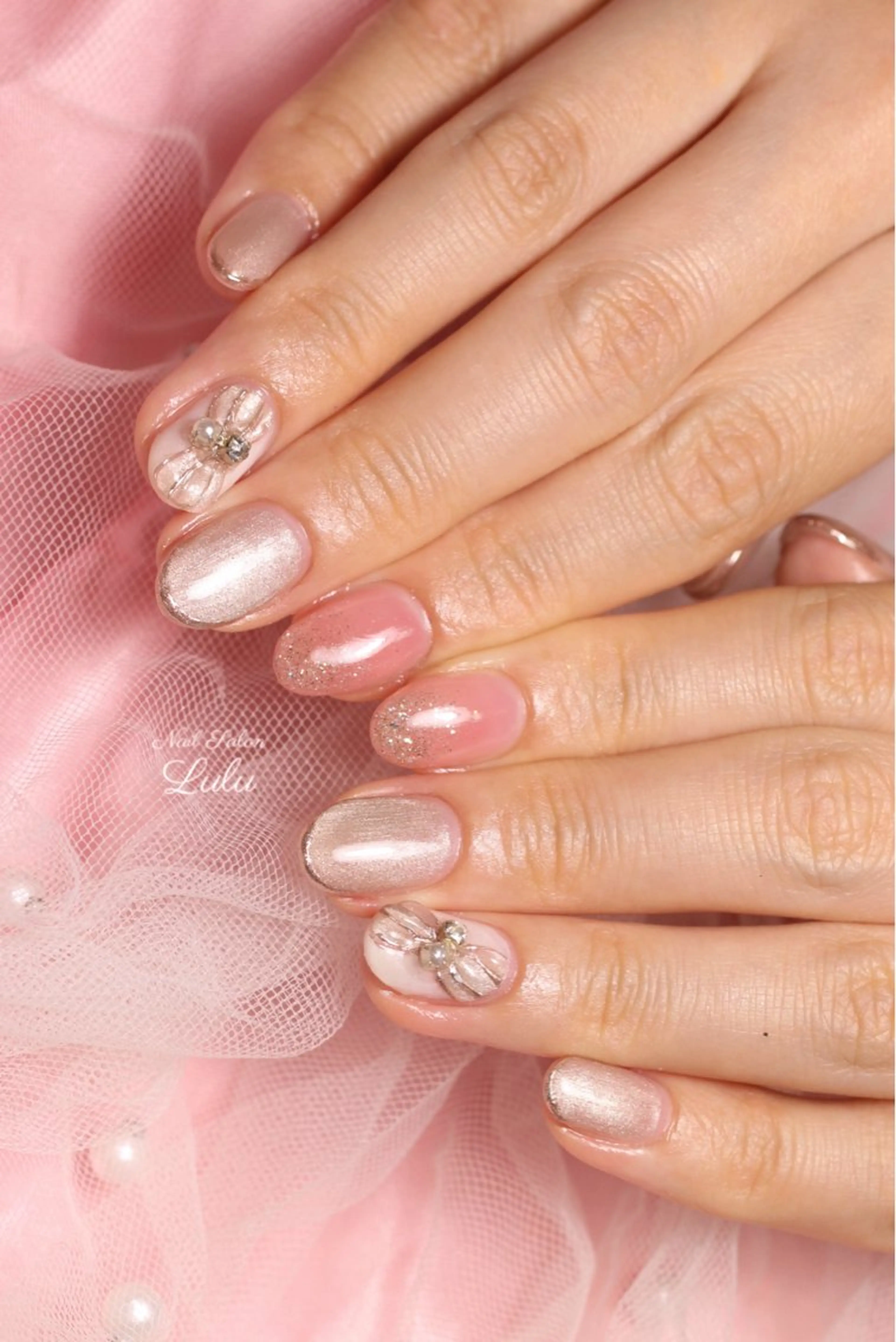 ネイル ハンドネイル Lulu nail salon 南堀江店所属・西村 あやかのネイルデザイン