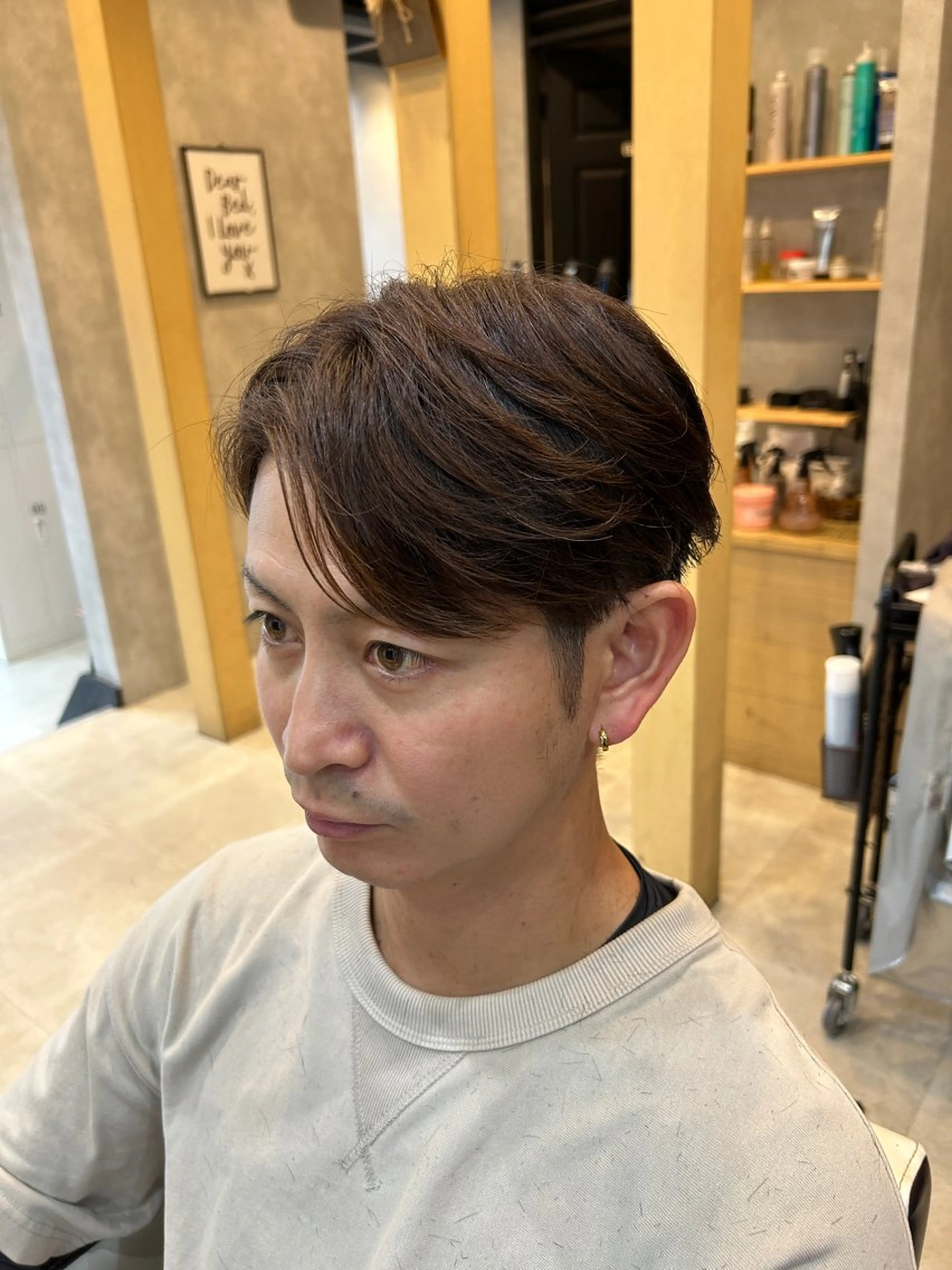 ショート メンズ Agu hair sylk 豊田市駅前所属・🐺似合わせ🐺 青山健誠のヘアスタイル