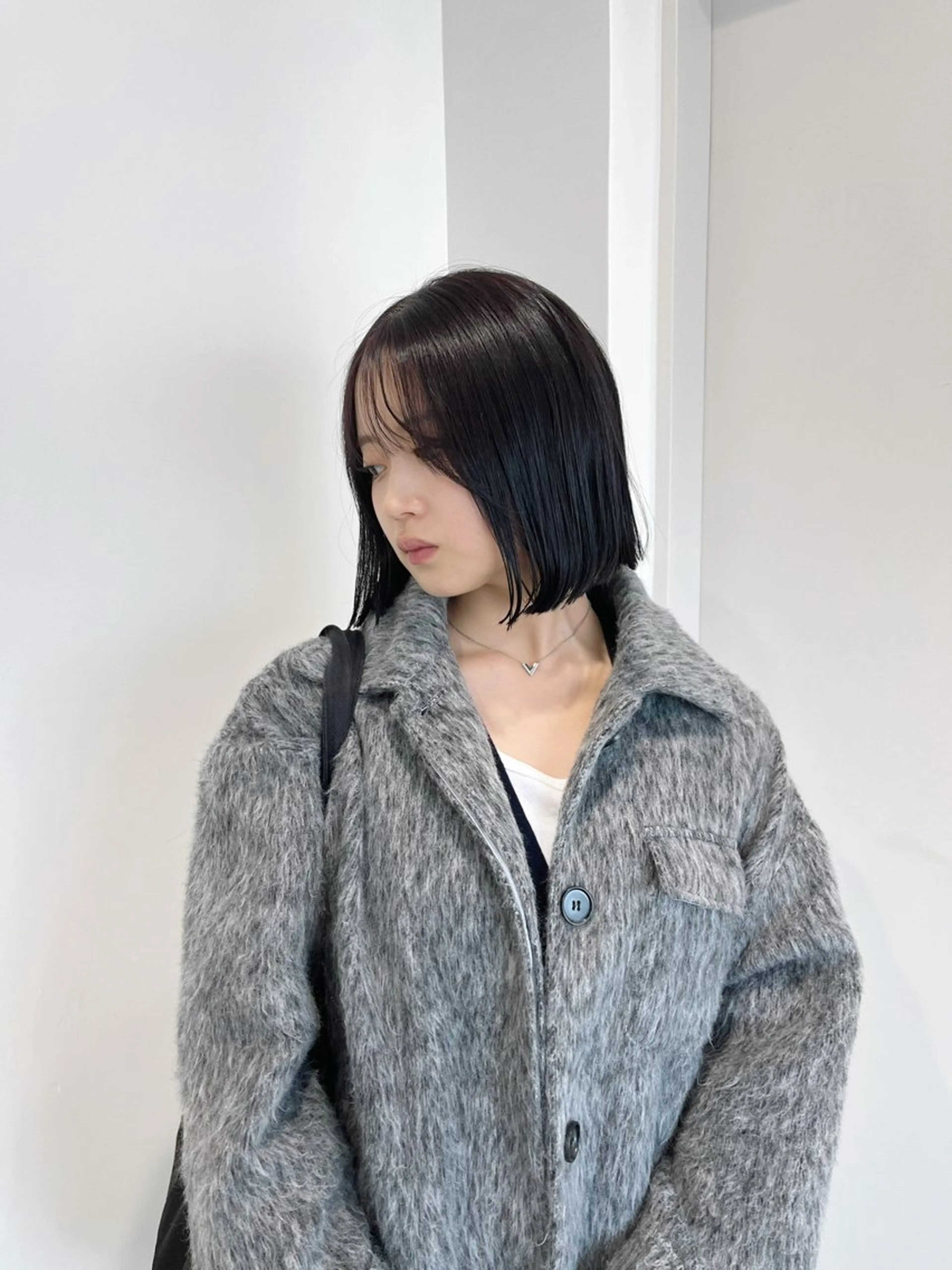 ショート 縮毛矯正/ハイトーン /パーマ/前原汐🎐のヘアスタイル