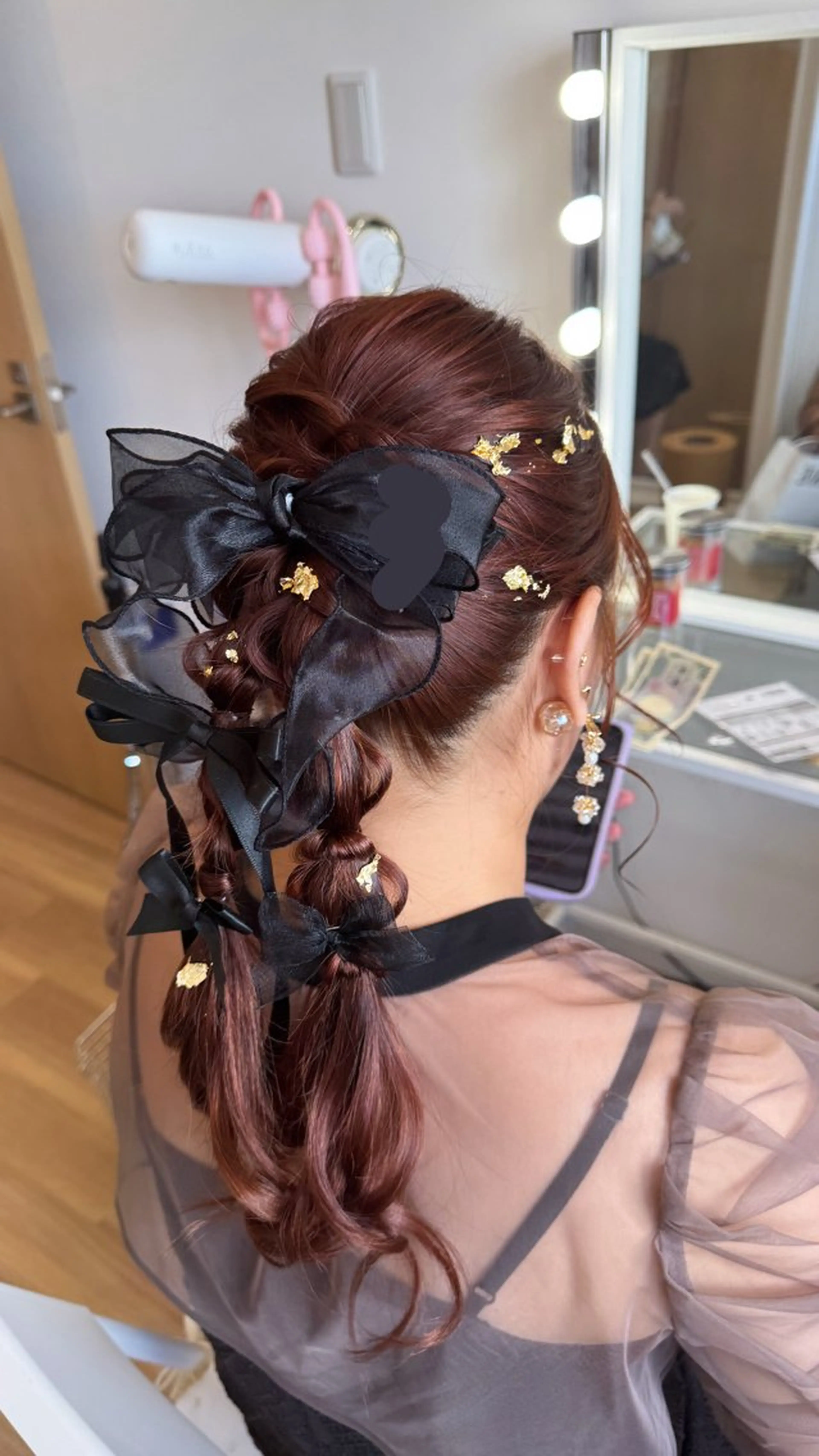 ロング ヘアアレンジ ヘアセット Beauty salon vivi所属・ヘアメイクサロン viviのヘアスタイル
