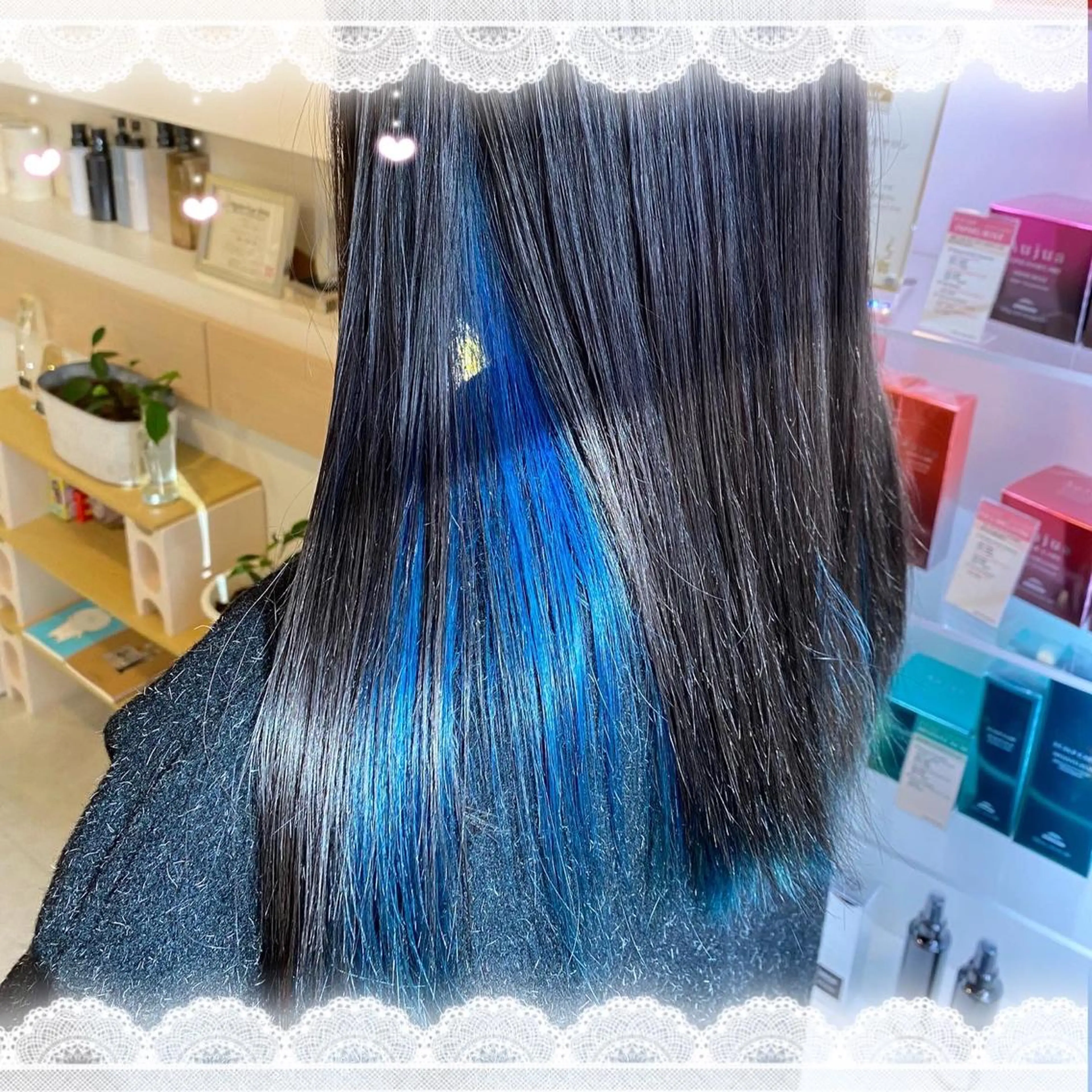 セミロング すみす🎀ヘアメ/ 艶カラー/エクステのヘアスタイル