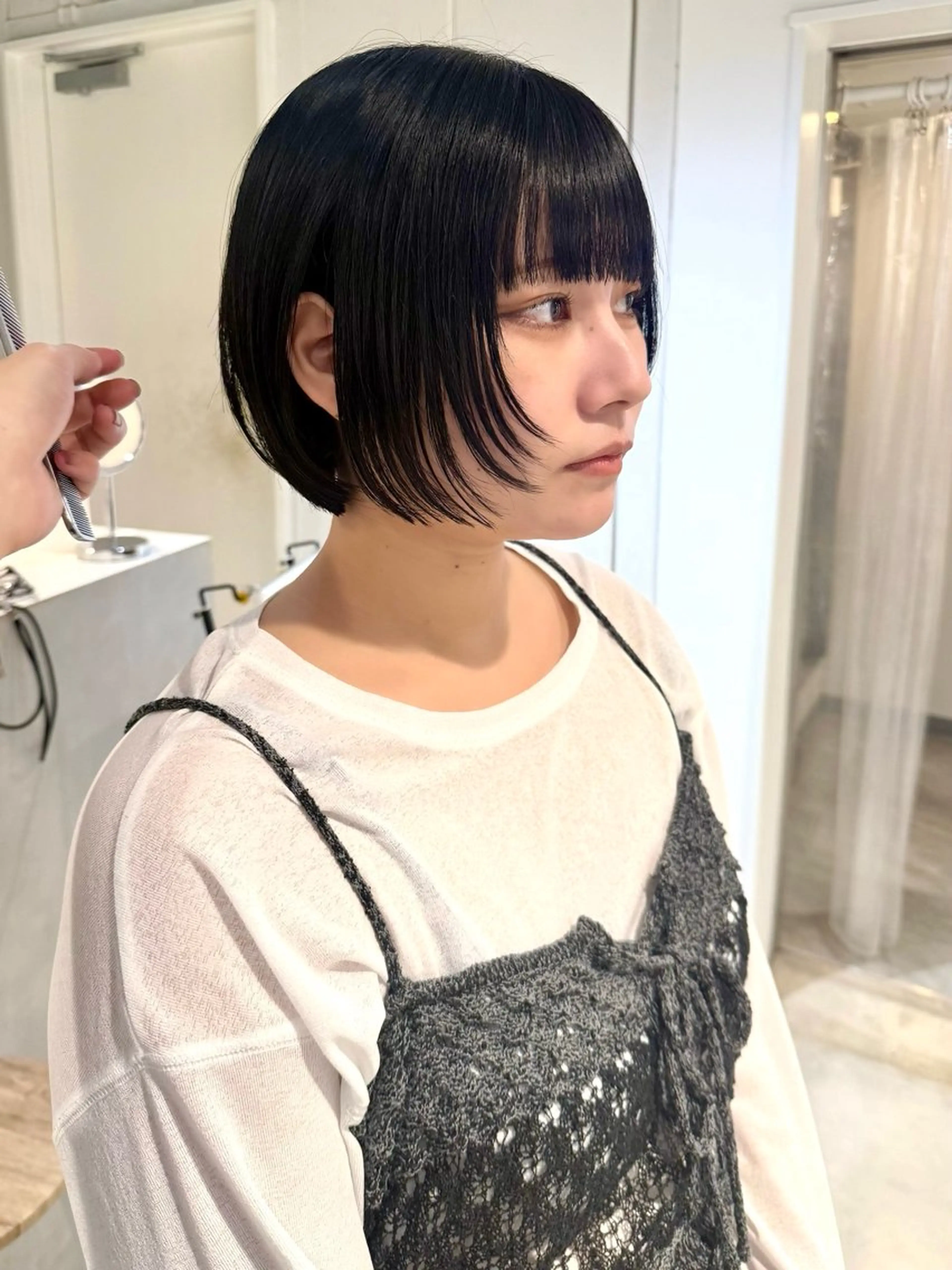 ショート カット ヘアカラー 骨格診断で絶対可愛い ✨丸みショート✨凌弥のヘアスタイル