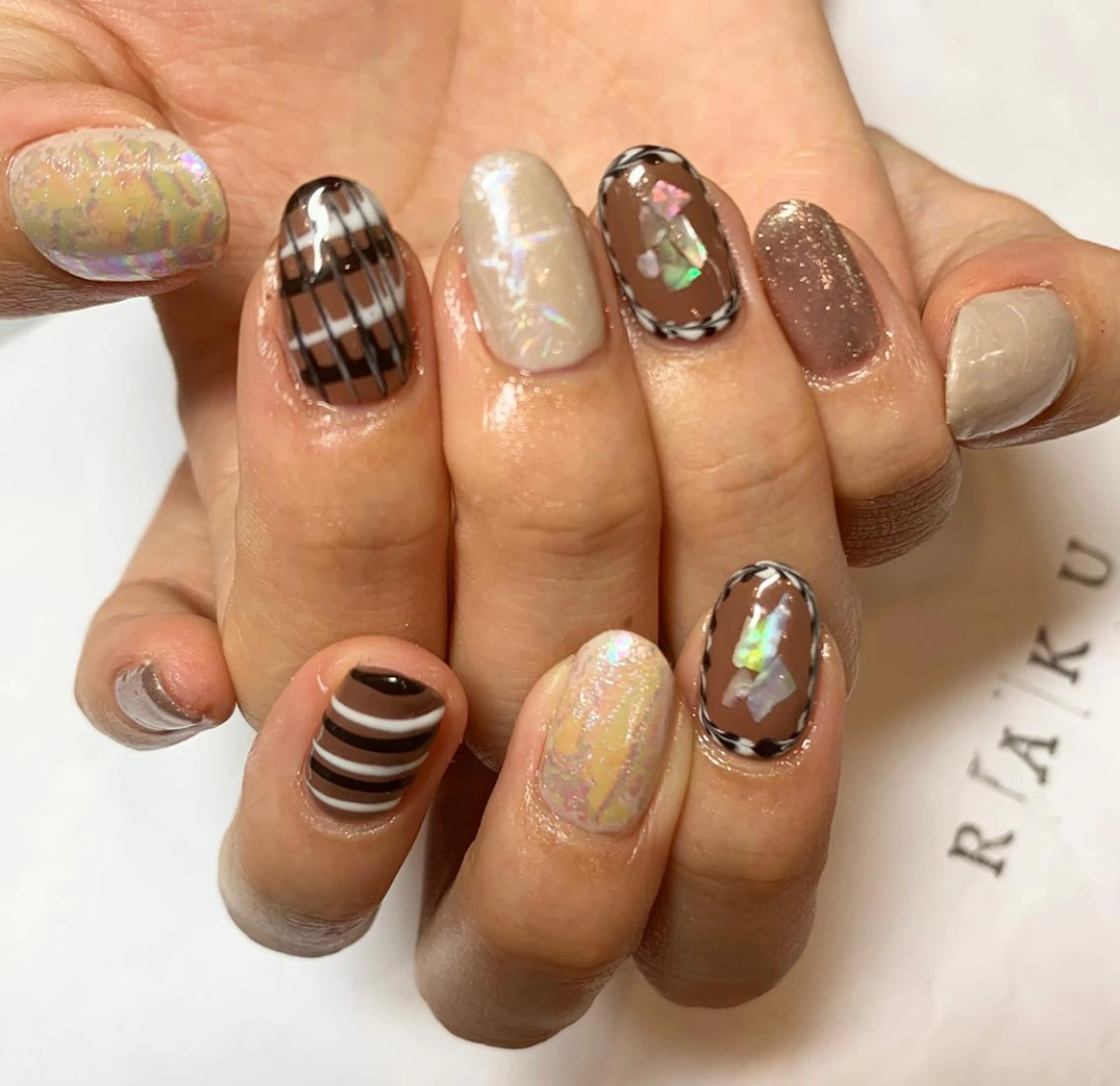 ネイル 駒月 明日香のネイルデザイン