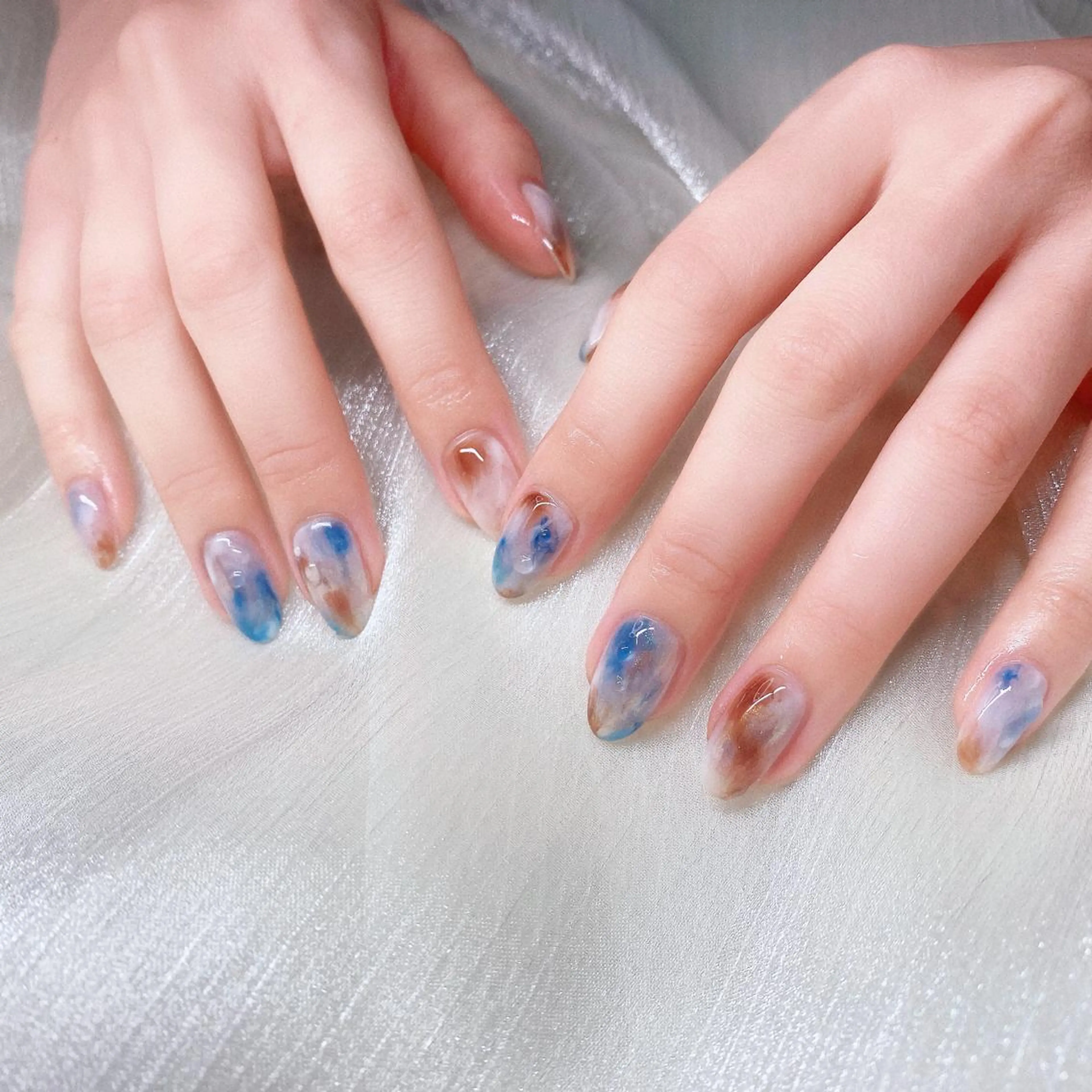 ネイル 長さ出し ハンドネイル Nailist SUZU所属・Nailist suzuのネイルデザイン