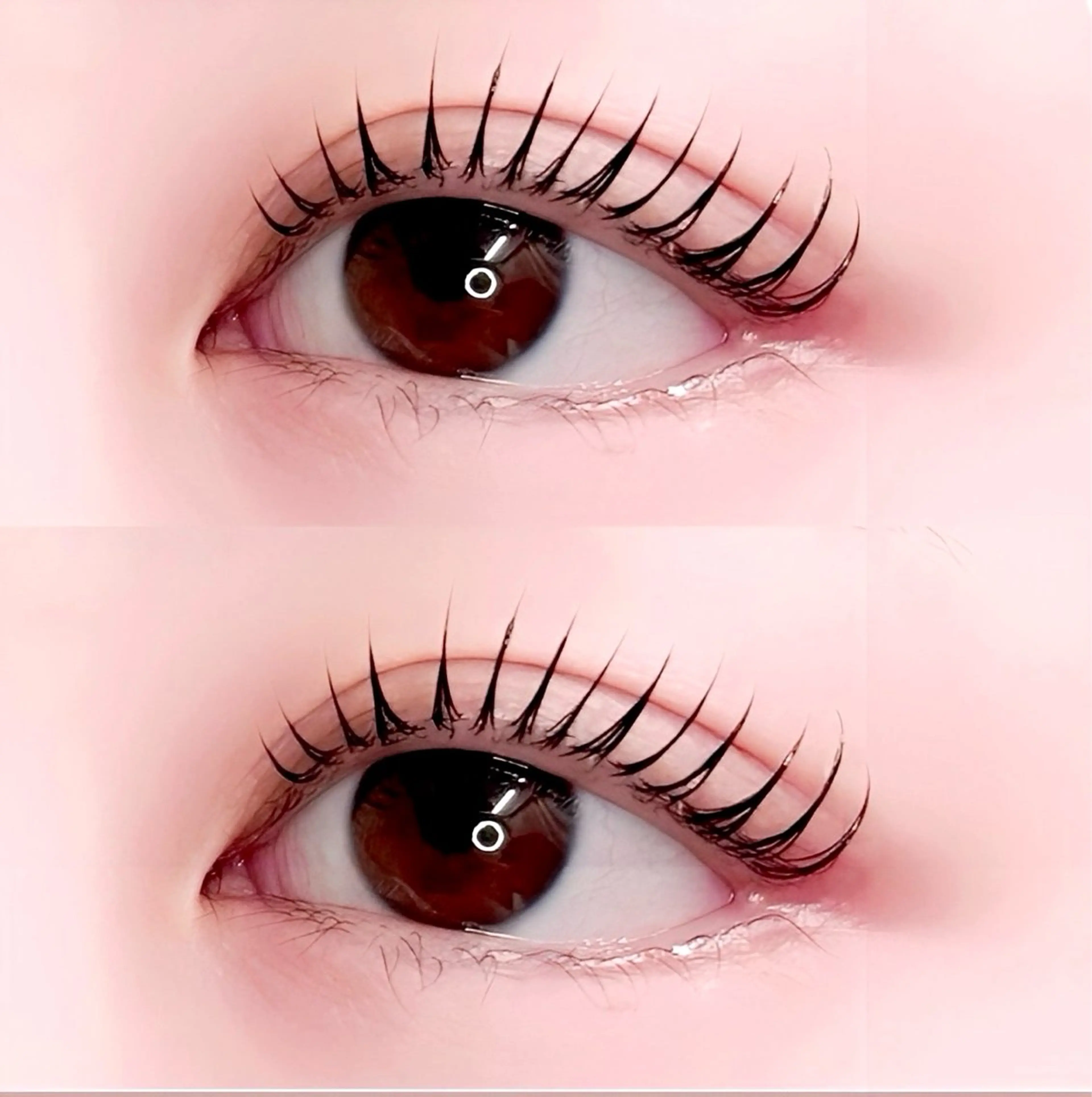 マツエク・マツパ ナチュラル パリジェンヌラッシュリフト マツパ NANAMI🖤 ‎のマツエク・マツパデザイン