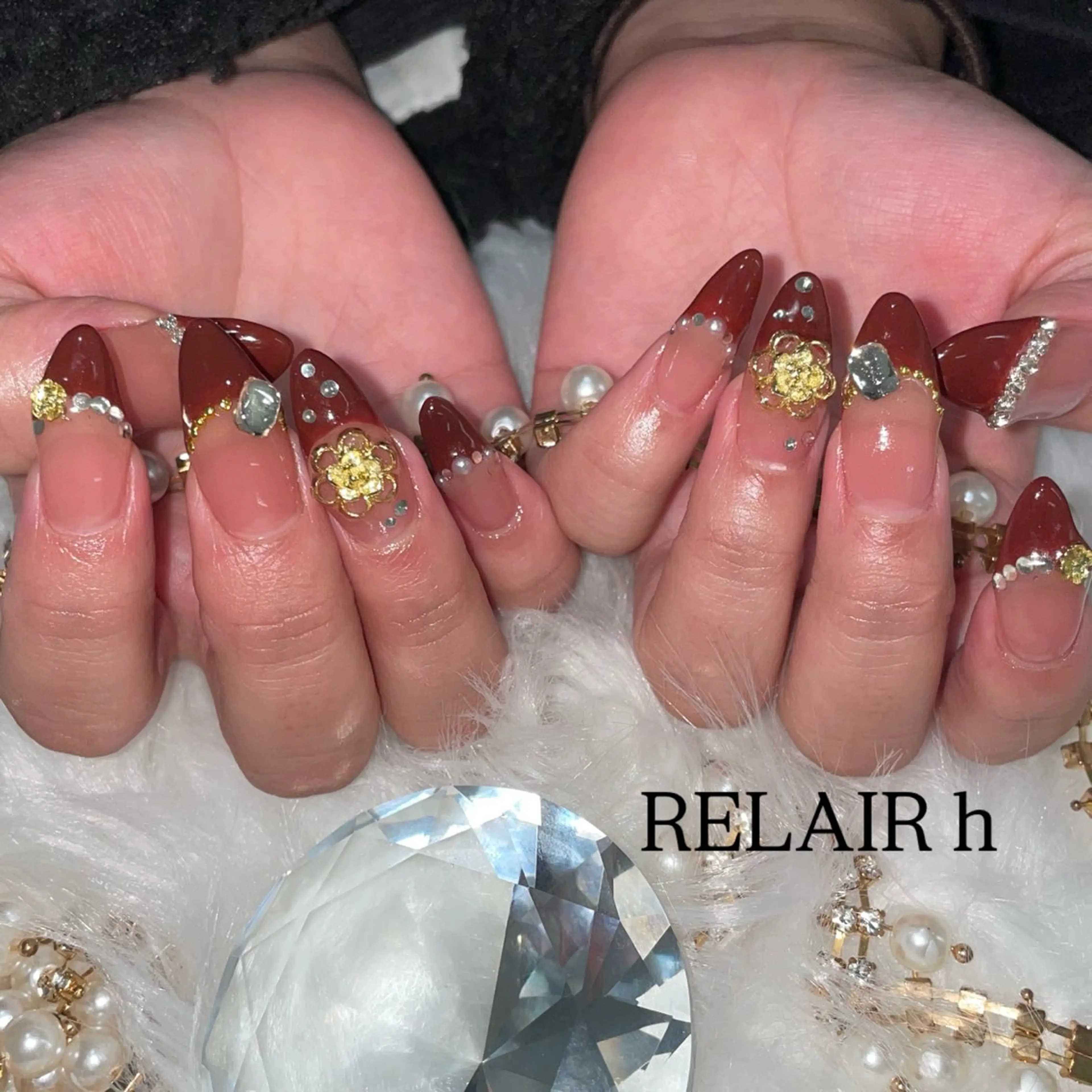 ネイル ハンドネイル RELAIR h所属・西村 彩音のネイルデザイン