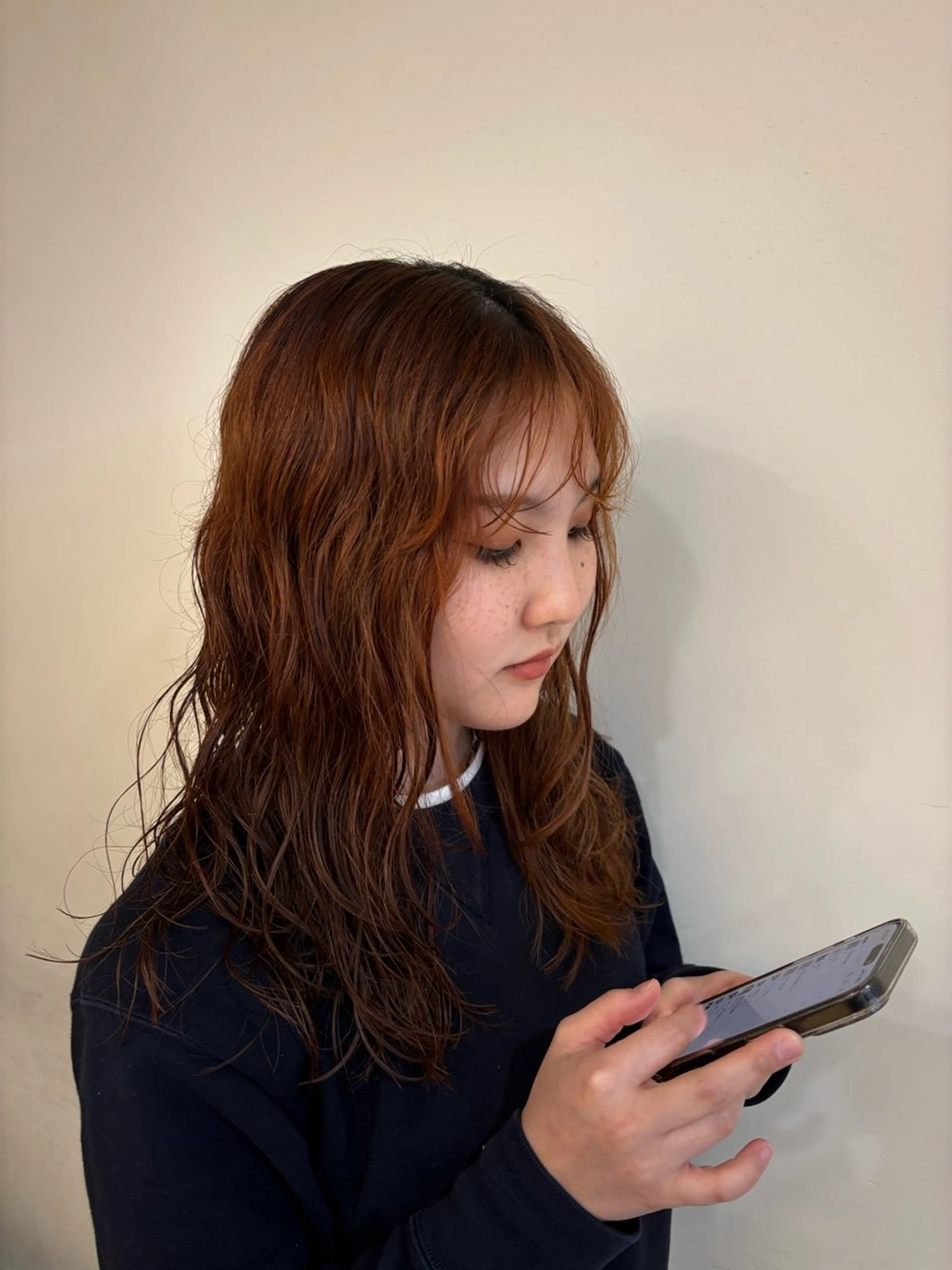 ロング パーマ ロング C-LOOP UNITED ATELIER所属・似合わせカット /ニュアンスパーマのヘアスタイル