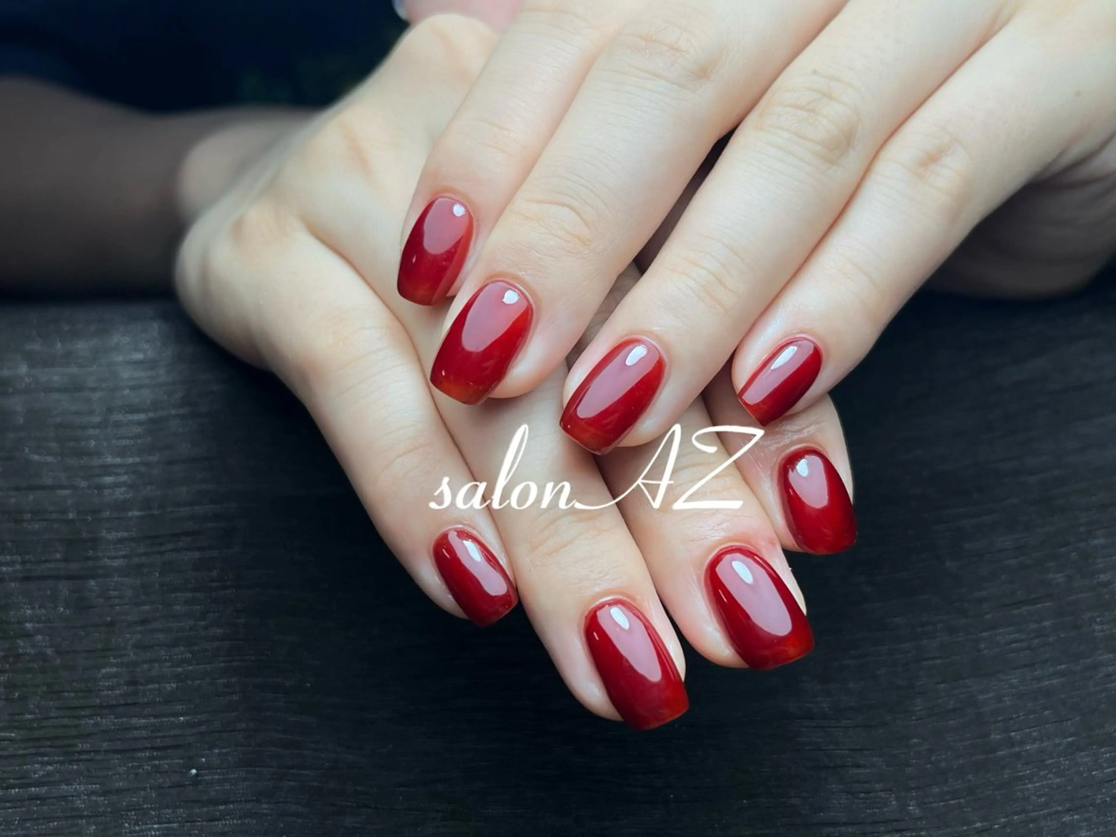 ネイル アートネイル 長さ出し フットネイル フレンチネイル ジェルネイル ハンドネイル salon AZのネイルデザイン