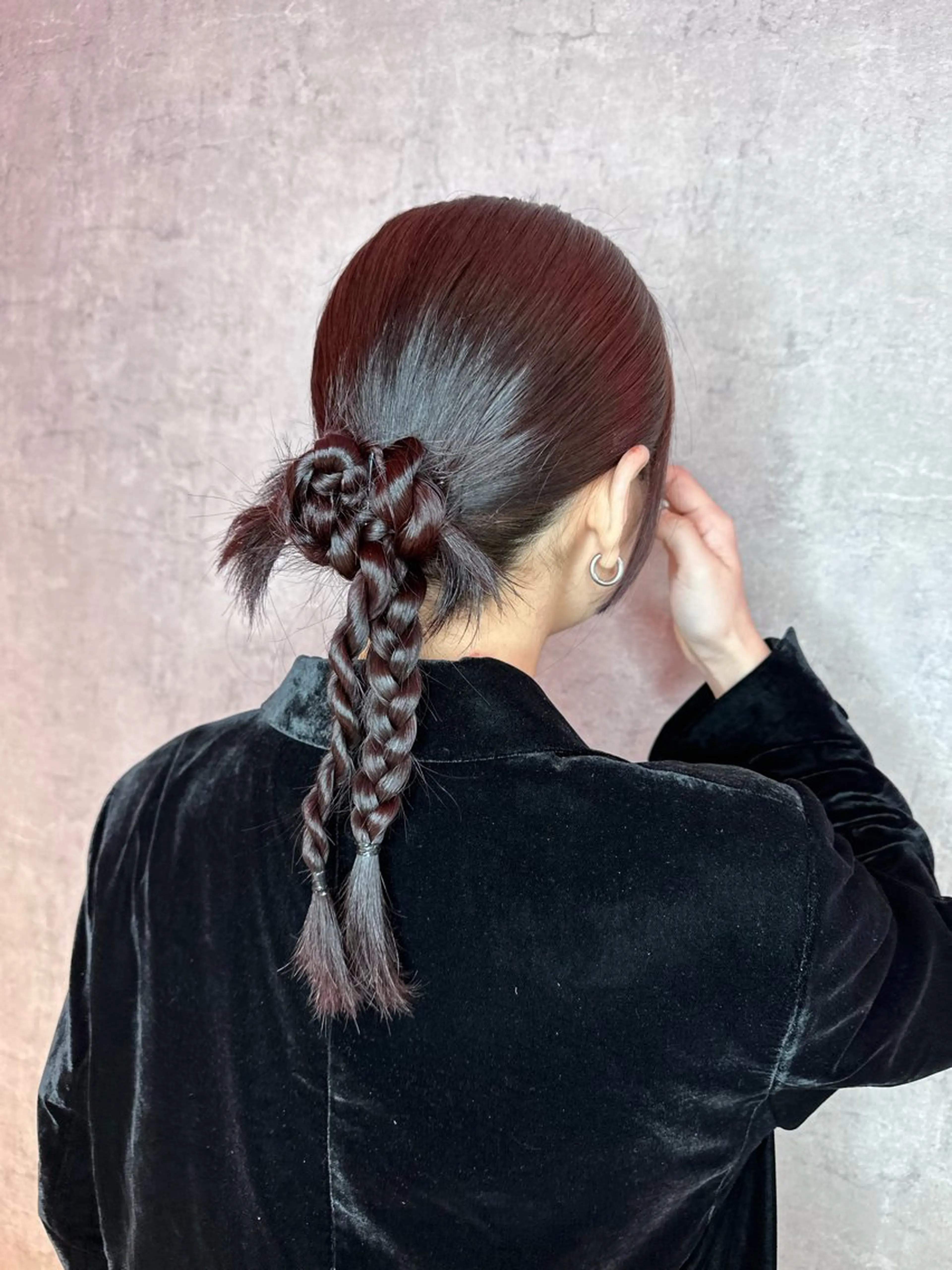 ミディアム ヘアアレンジ ヘアセット 原宿/似合わせ/髪質 改善/レイヤー/優希のヘアスタイル