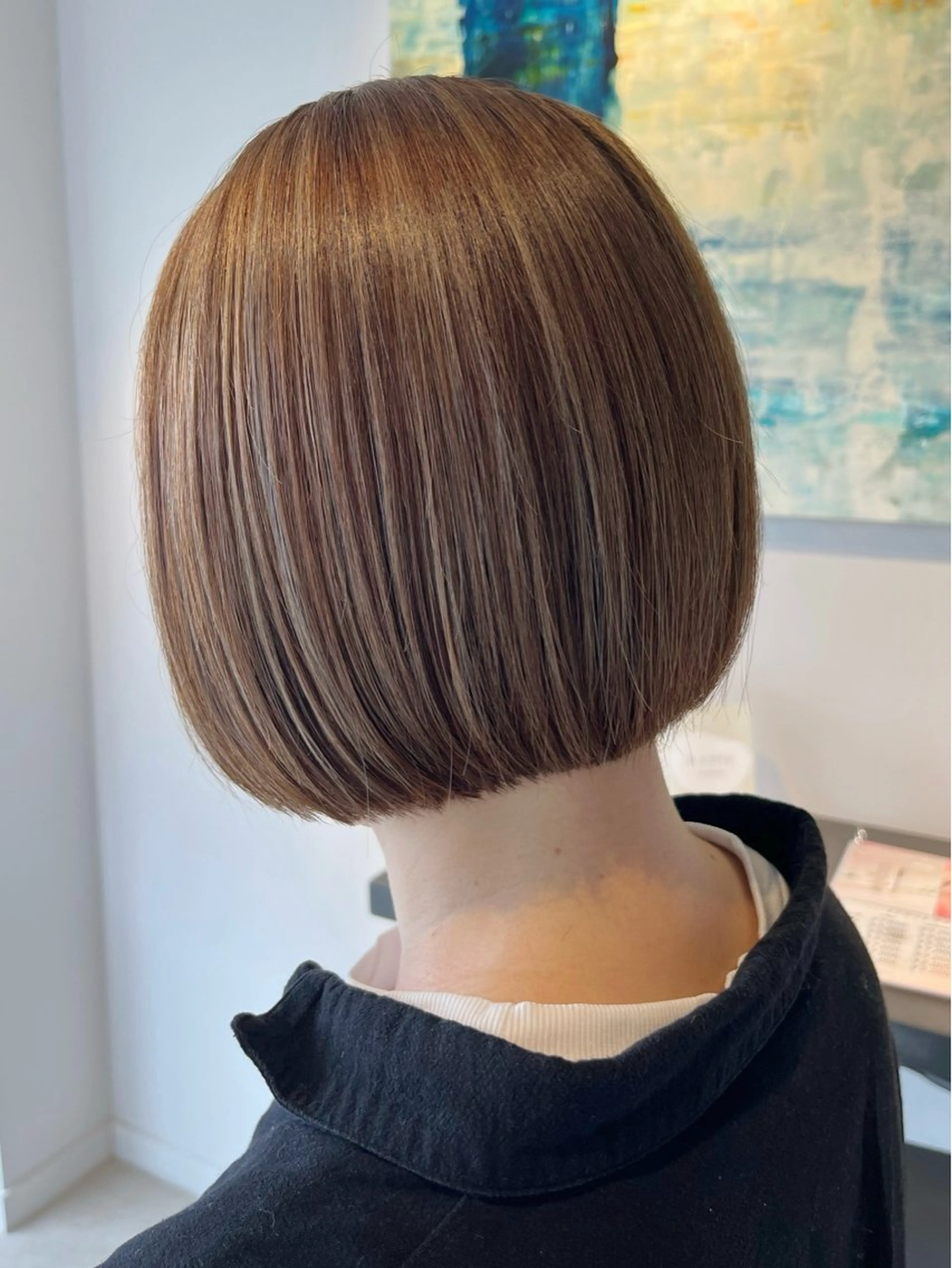 ショート カット ヘアカラー AKARI🌟ボブ/ ハイライト/似合わせのヘアスタイル