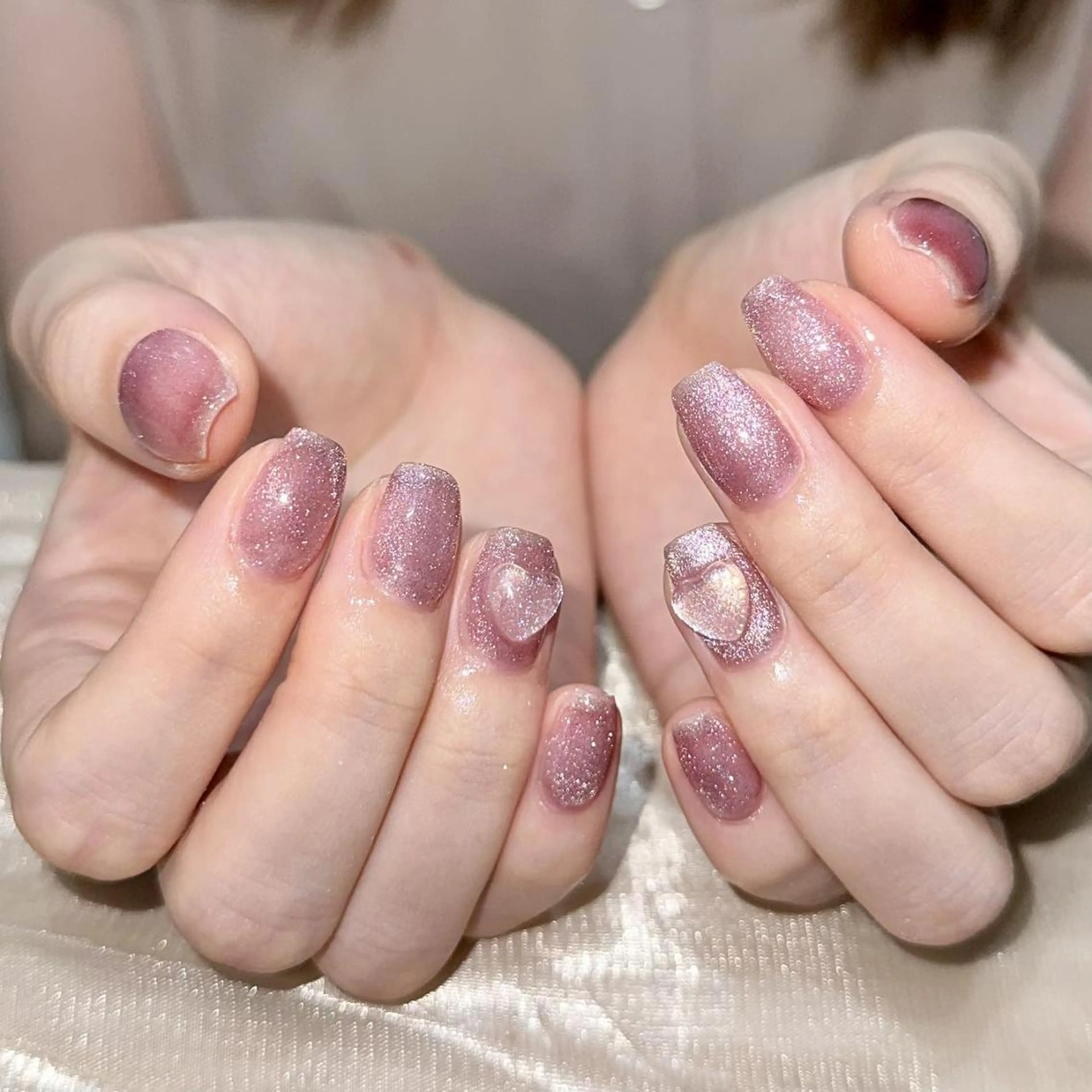 ネイル フラッシュネイル マグネットネイル Queens PUPUのネイルデザイン