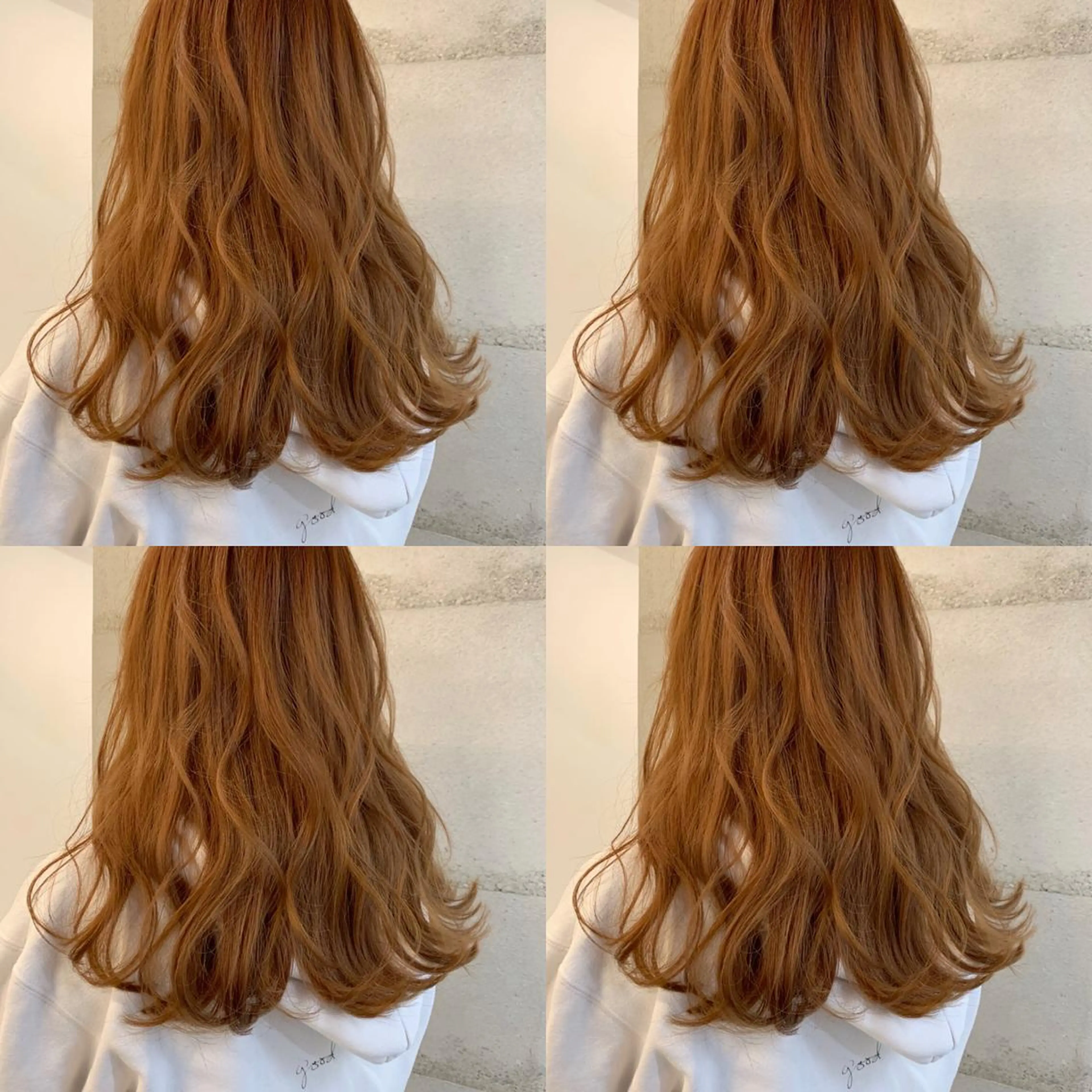 ミディアム カラー 透明感/オリーブ/ グレージュ/YUKAのヘアスタイル