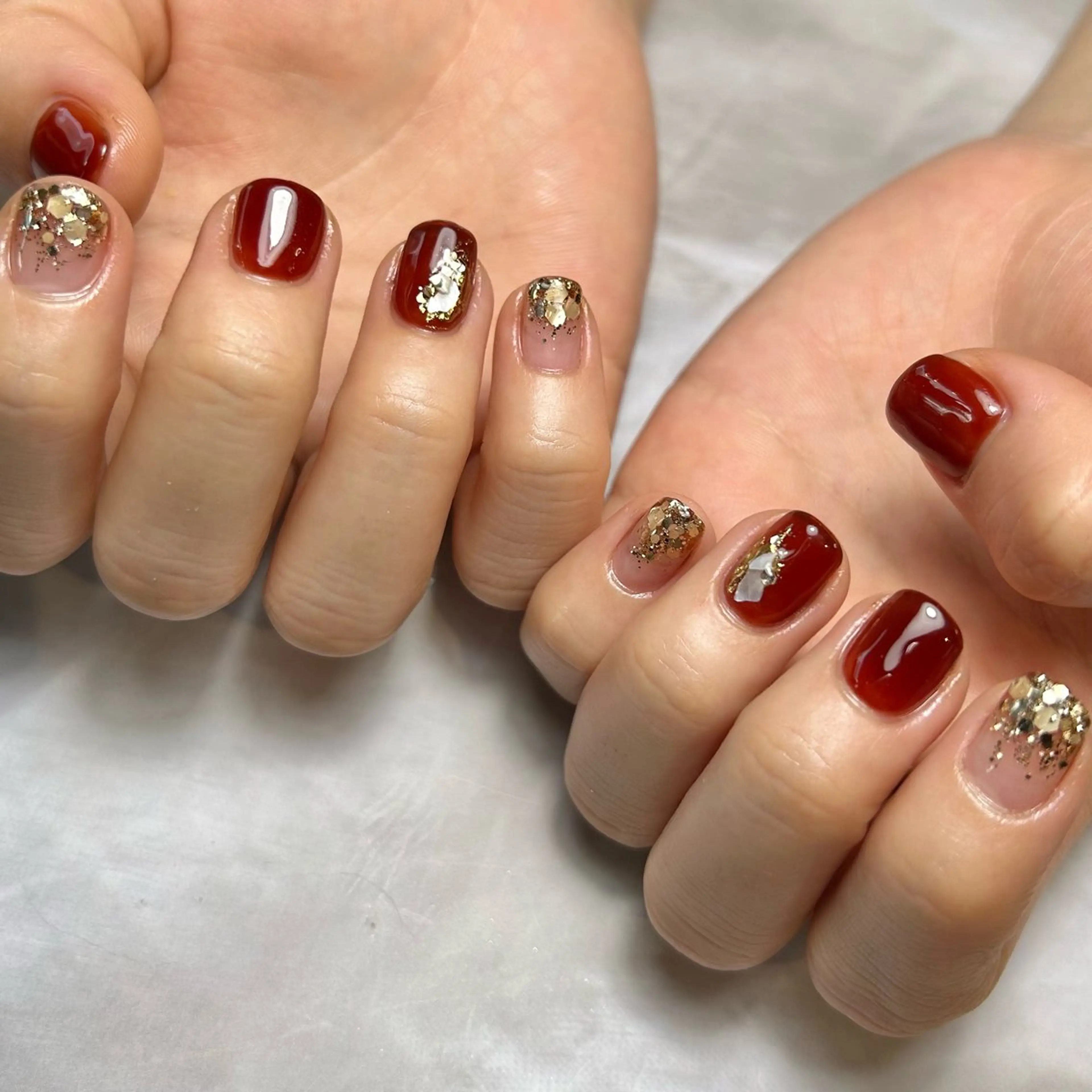 ネイル シンプルネイル Reflection marikoのネイルデザイン