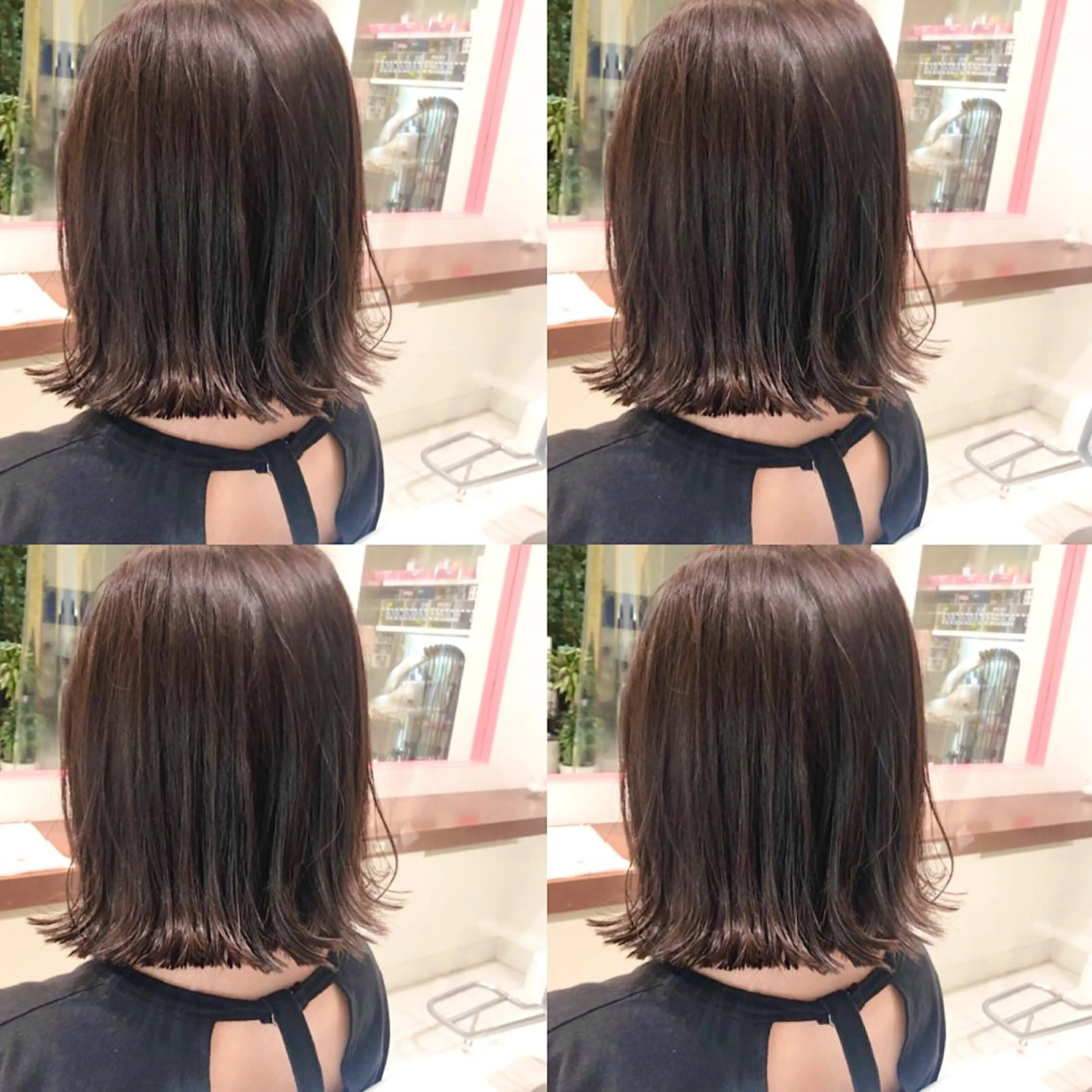 ミディアム カラー HOLON池袋所属・ウルフカット ハッシュカット/七海のヘアスタイル