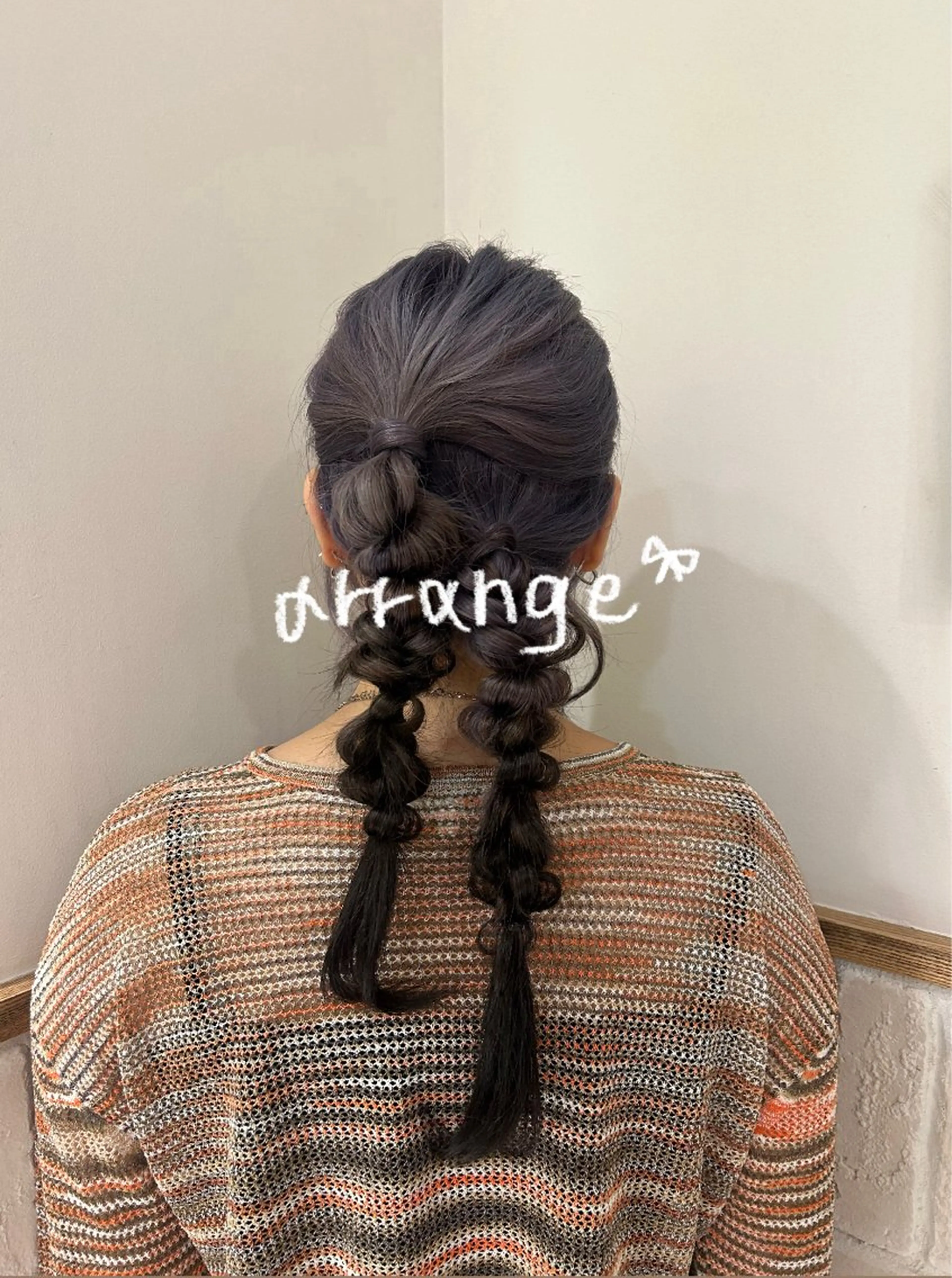 ヘアアレンジ ヘアセット 🧃暖色カラー/🪷 アレンジ/　yunaのヘアスタイル