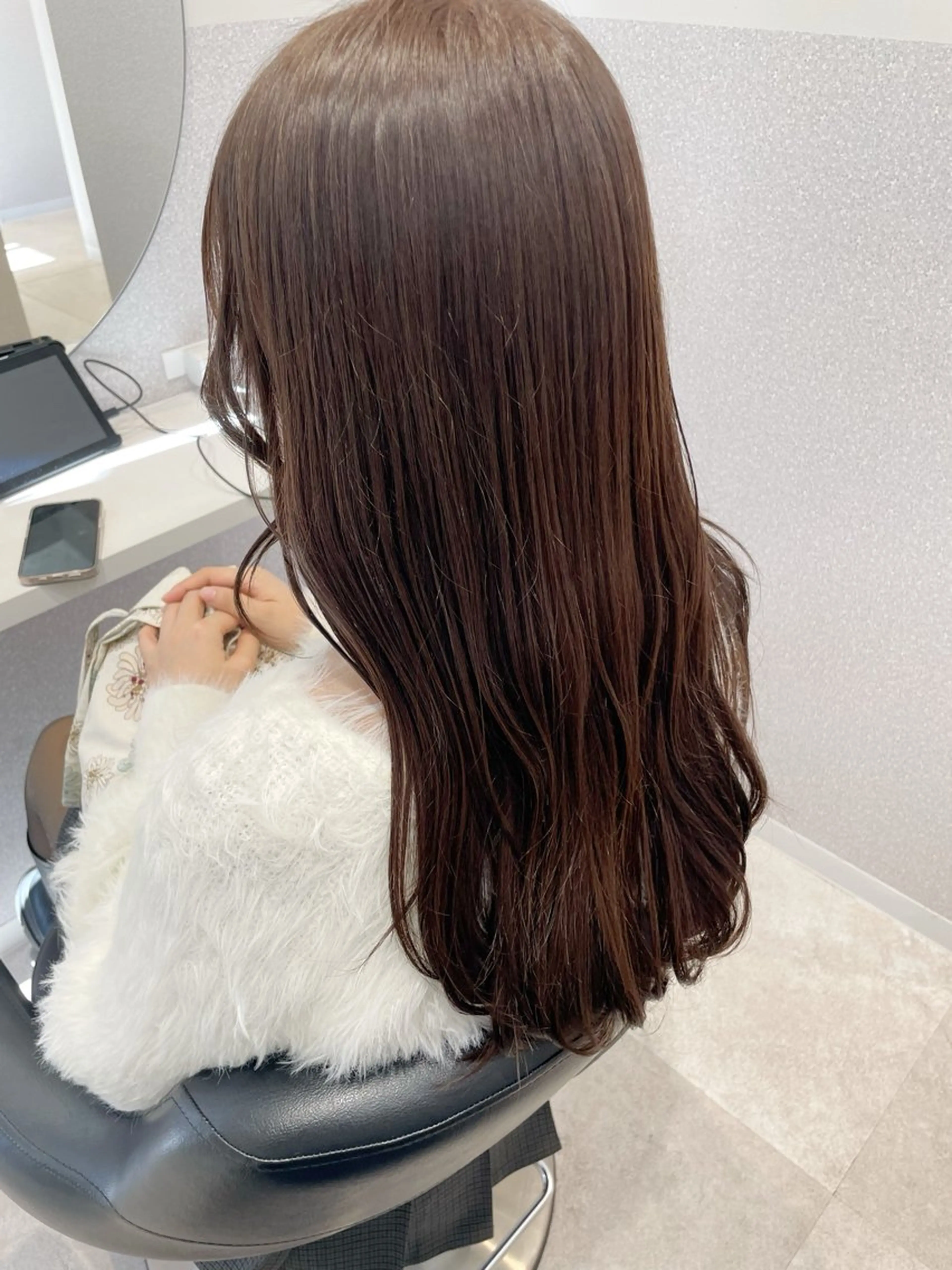 ロング カラー アクアカラー ベージュカラー 髪質改善 トリートメント カット ヘアカラー トリートメント 女性リピ90%🍨 🩷佐藤みずきのヘアスタイル