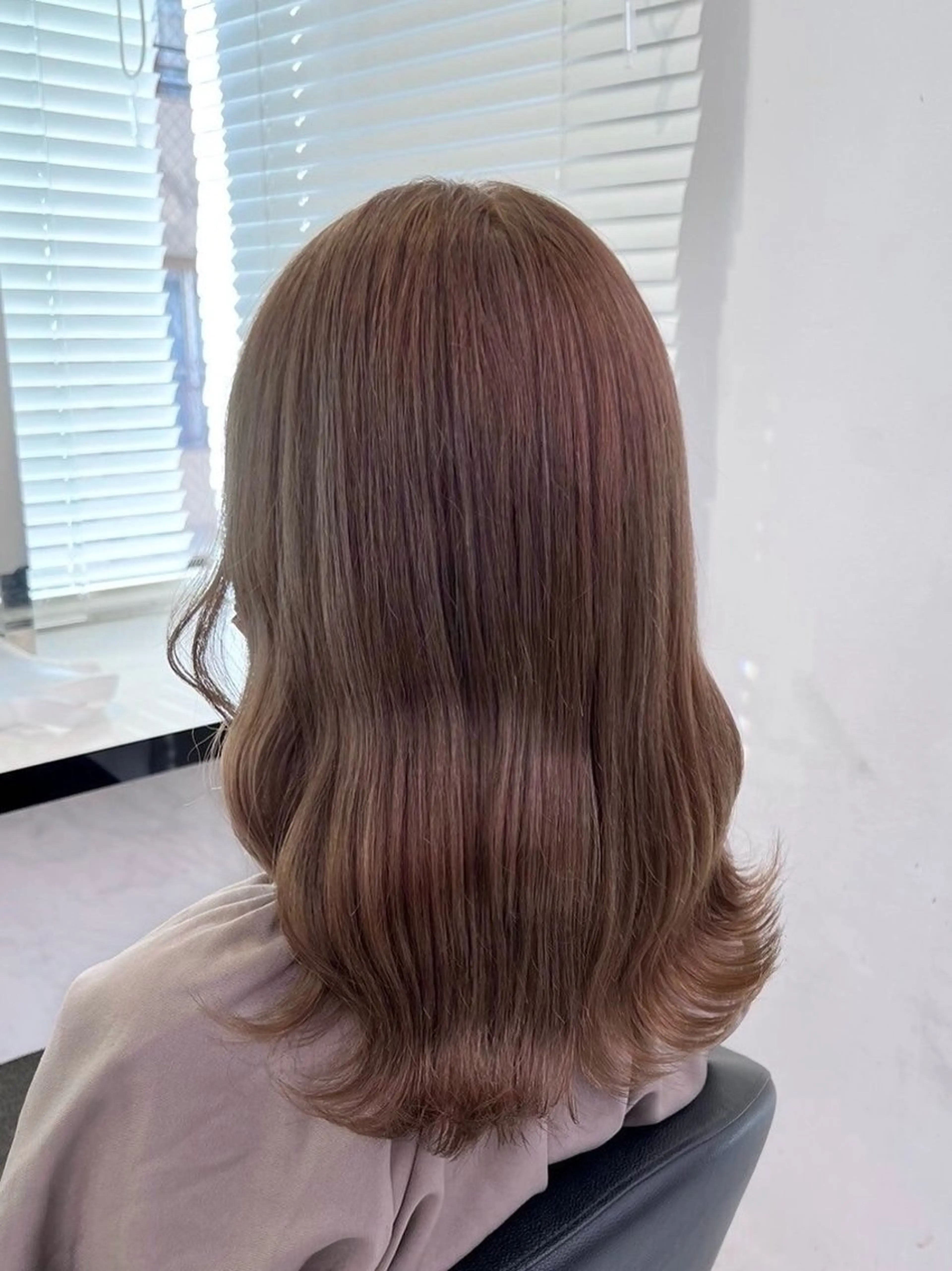 カラー 暖色メンズレディース 🍓優 音のヘアスタイル